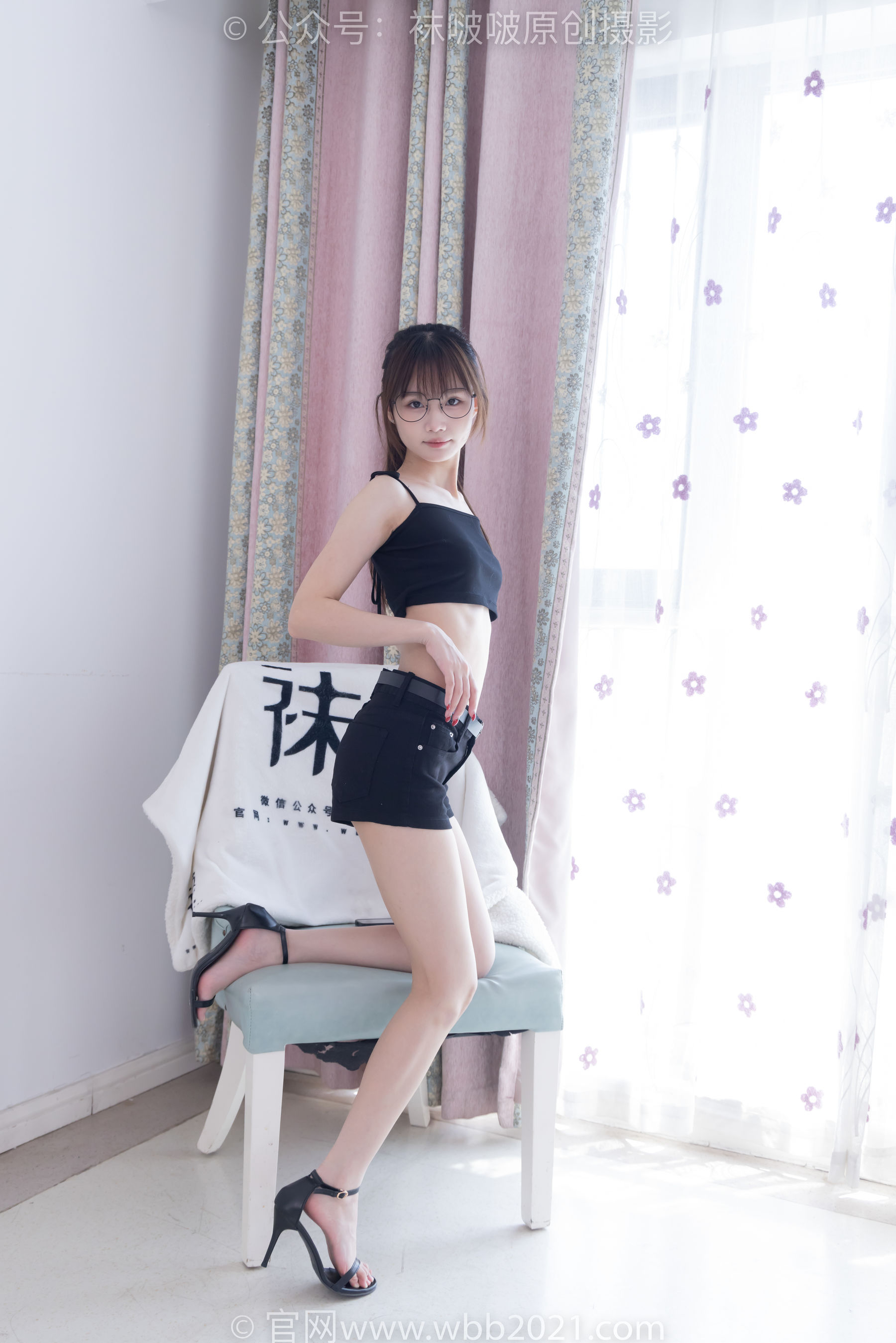 BoBoSocks袜啵啵 No.565 甜甜圈 - 高跟鞋、薄黑丝/(150P)