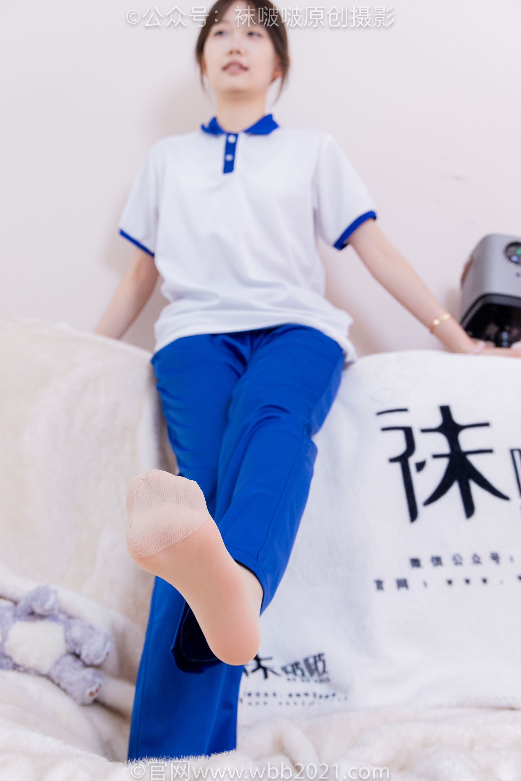 BoBoSocks袜啵啵 No.569 香菜 - 校服、板鞋、白棉袜、薄肉丝/(157P)