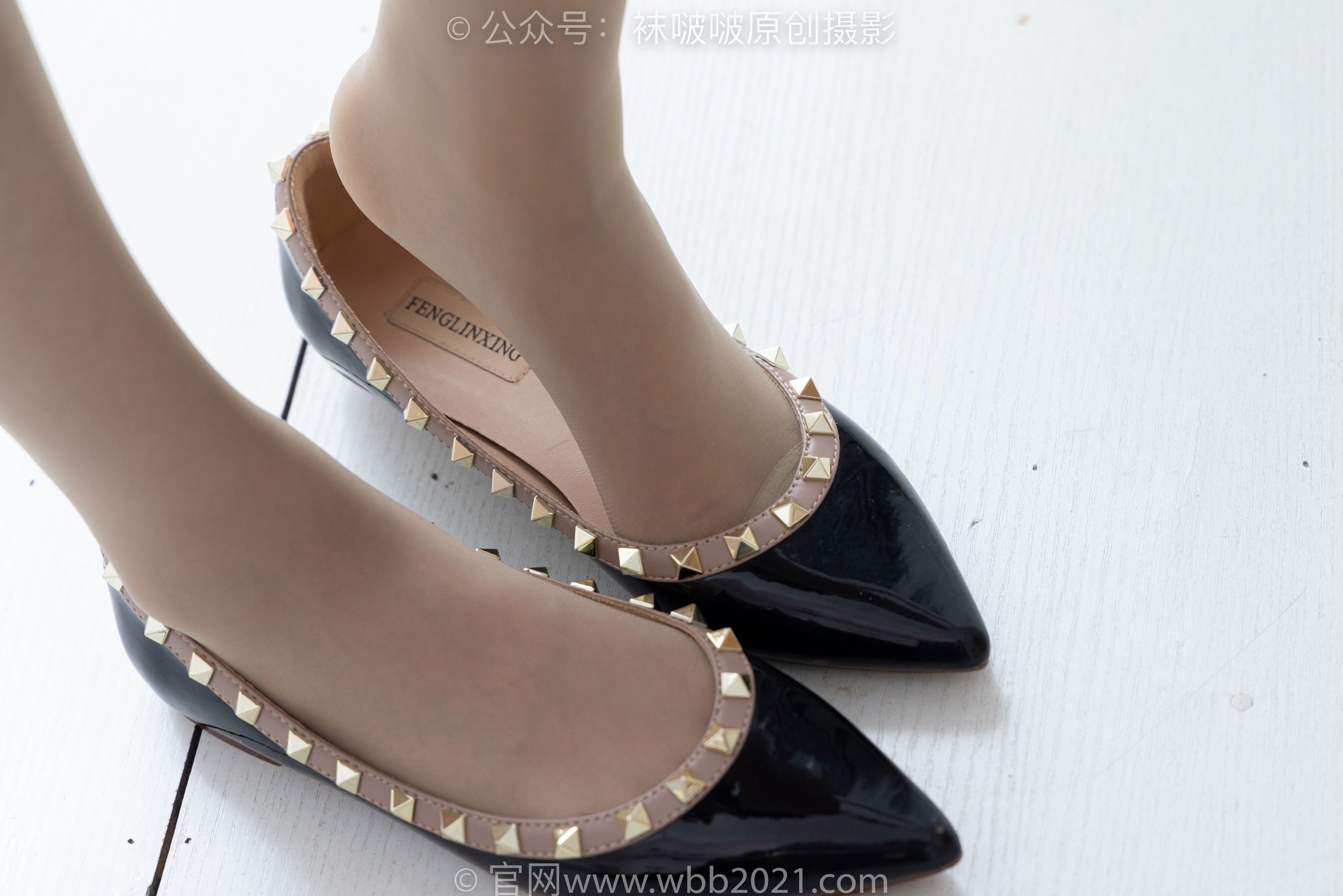 BoBoSocks袜啵啵 No.575 香菜 - 平底鞋、薄灰丝、银行制服/(176P)