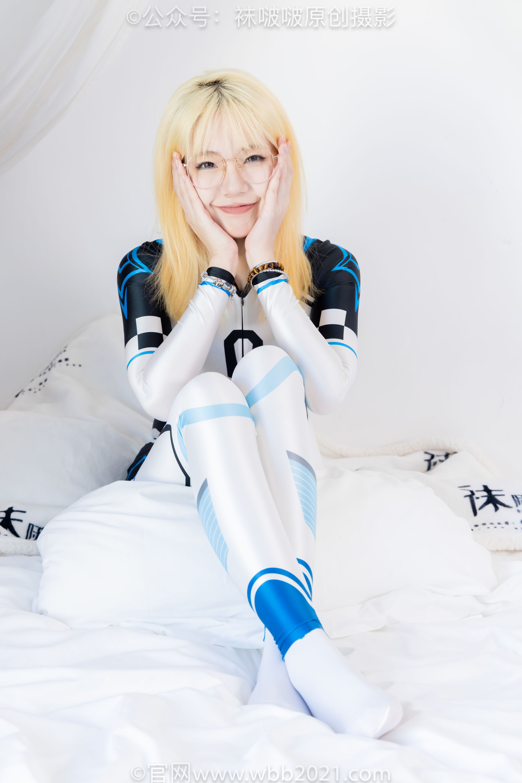 BoBoSocks袜啵啵 No.568 小甜豆 - 连体服、高跟鞋、厚白丝/(148P)