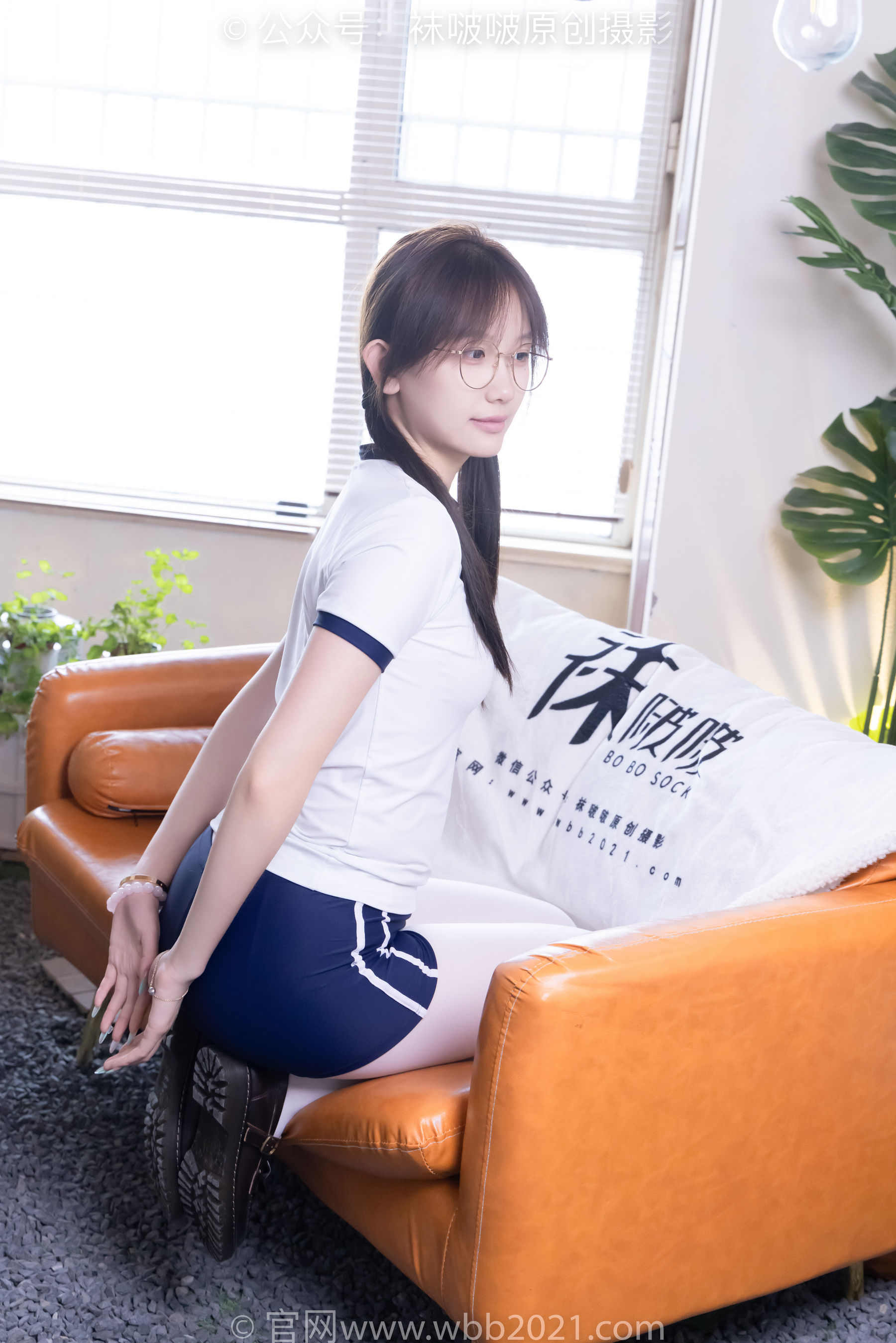 BoBoSocks袜啵啵 No.562 香菜 - 体操服、皮鞋、厚白丝/(145P)