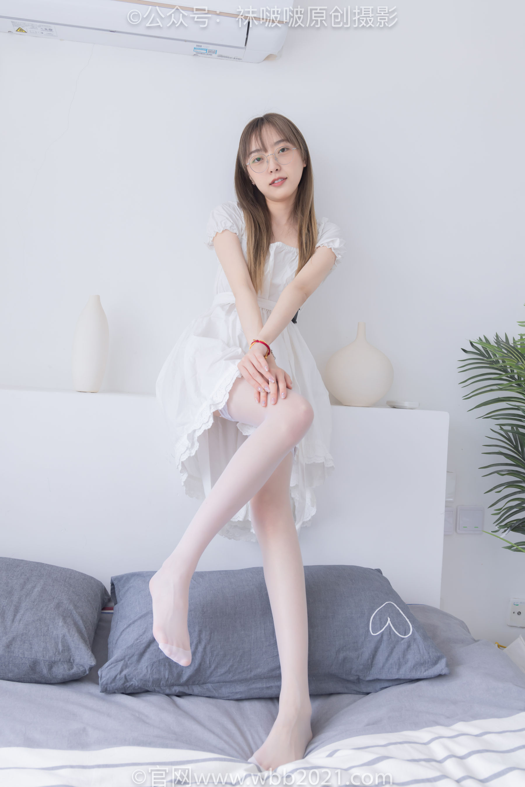 BoBoSocks袜啵啵 No.571 稚予 - 高跟鞋、薄肉丝、大腿薄白丝/(140P)