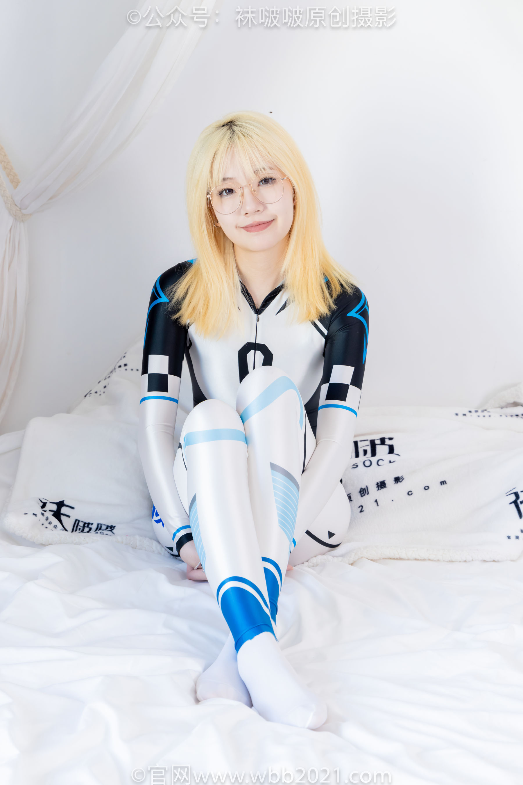 BoBoSocks袜啵啵 No.568 小甜豆 - 连体服、高跟鞋、厚白丝/(148P)