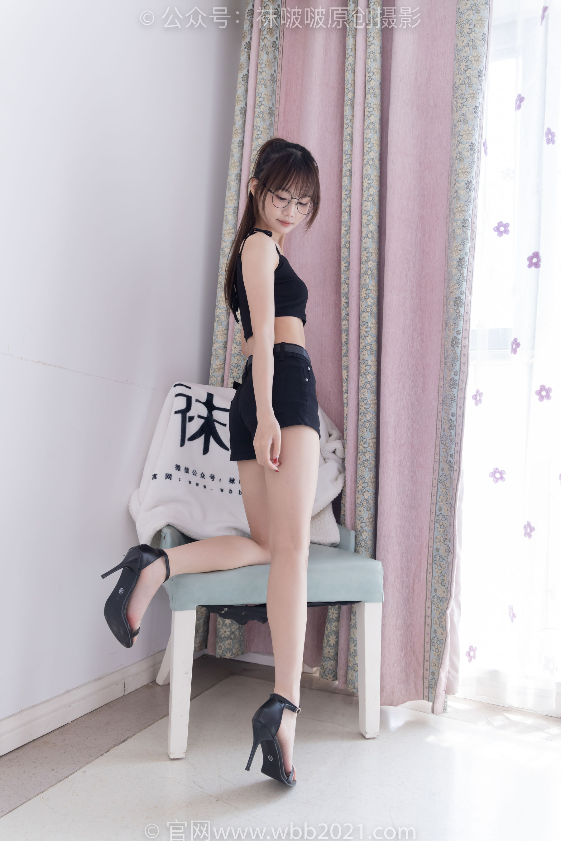 BoBoSocks袜啵啵 No.565 甜甜圈 - 高跟鞋、薄黑丝/(150P)