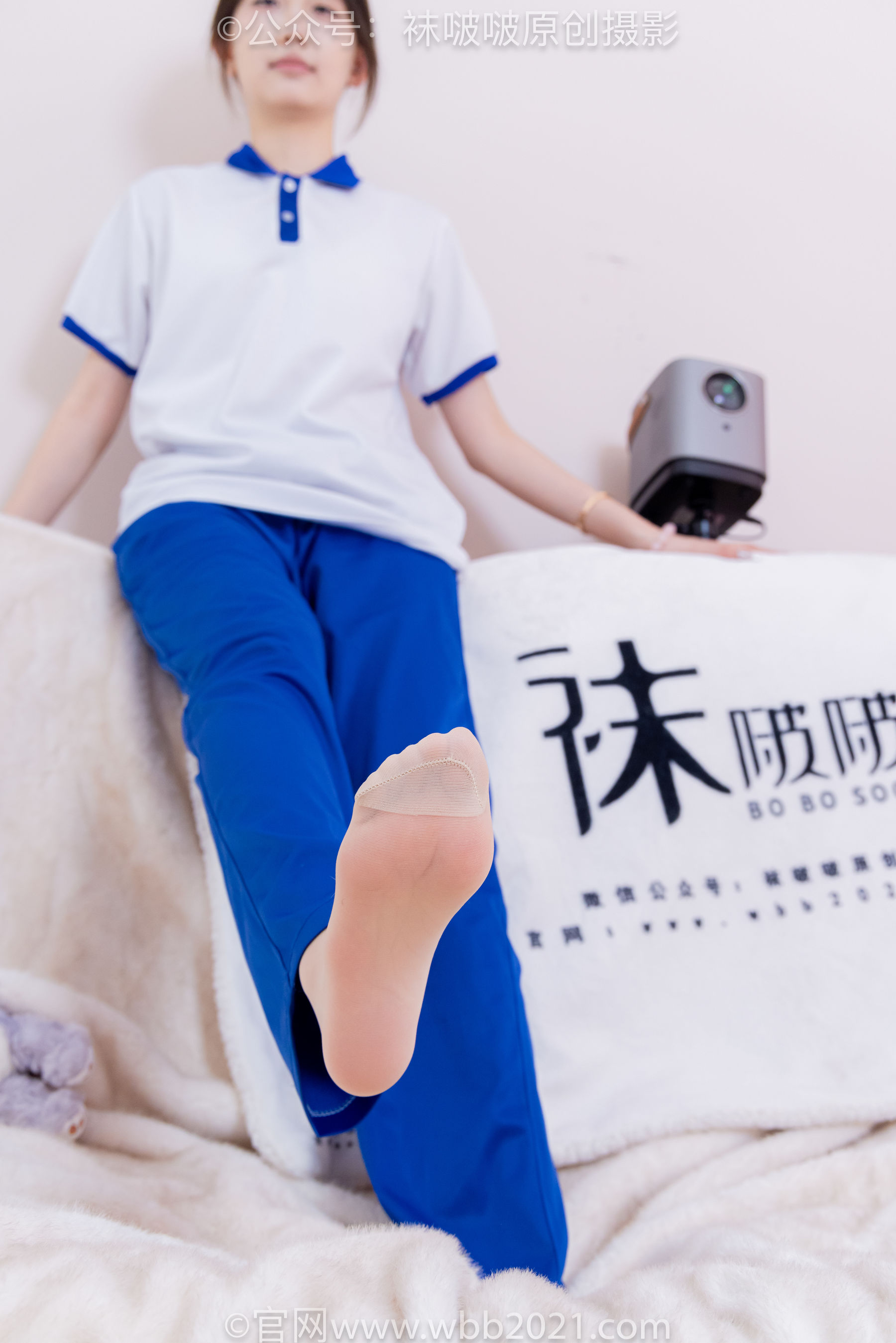 BoBoSocks袜啵啵 No.569 香菜 - 校服、板鞋、白棉袜、薄肉丝/(157P)
