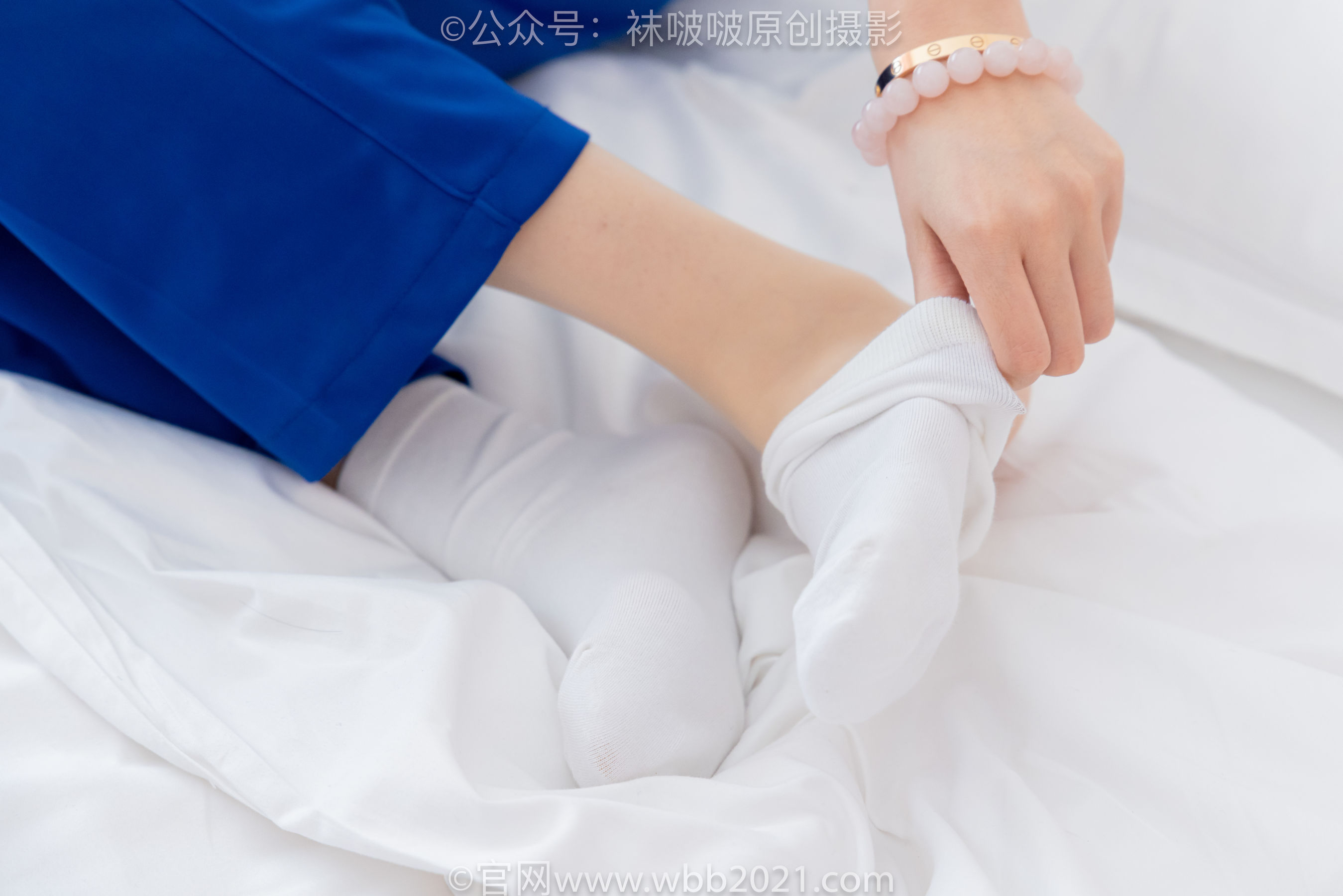 BoBoSocks袜啵啵 No.569 香菜 - 校服、板鞋、白棉袜、薄肉丝/(157P)