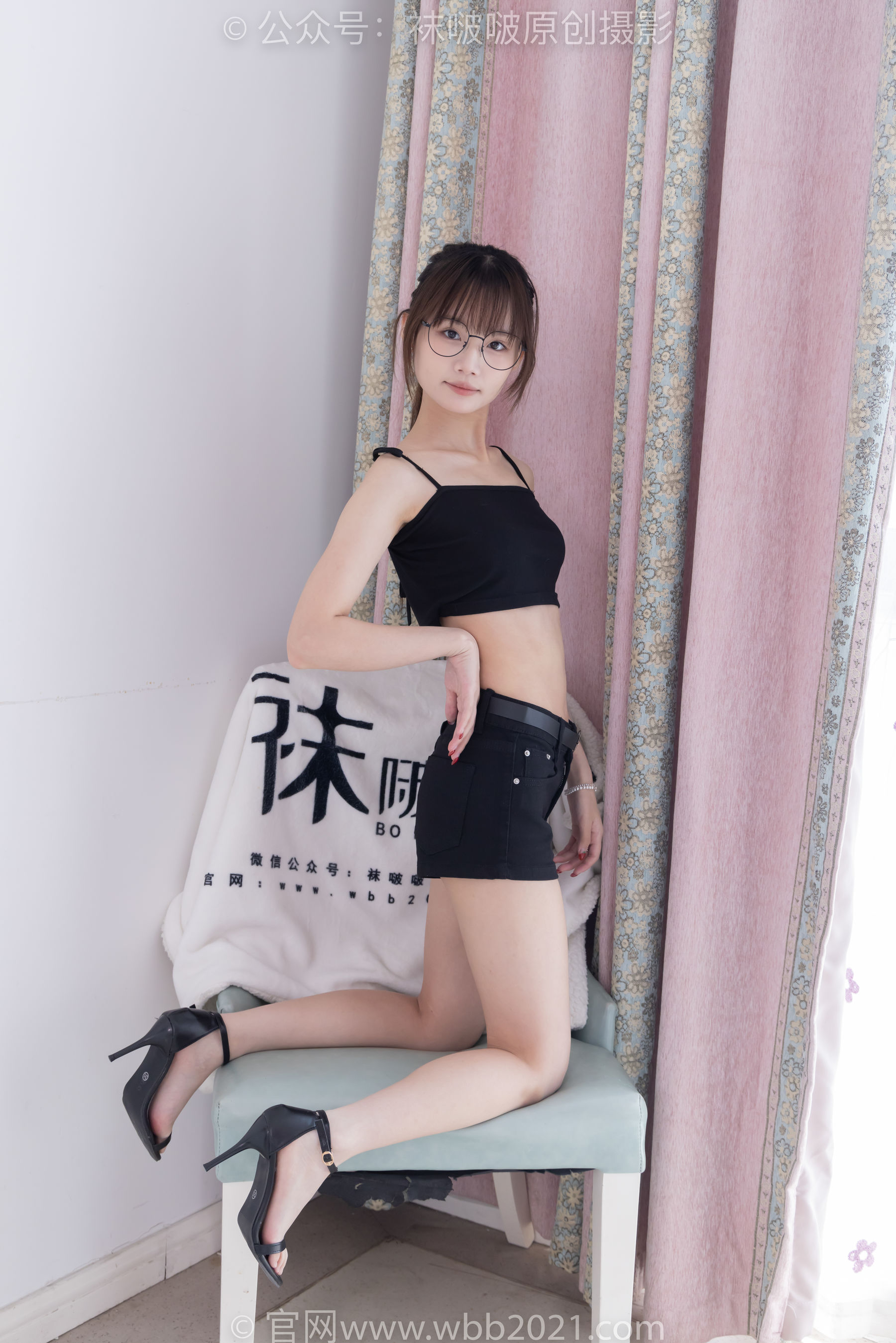 BoBoSocks袜啵啵 No.565 甜甜圈 - 高跟鞋、薄黑丝/(150P)