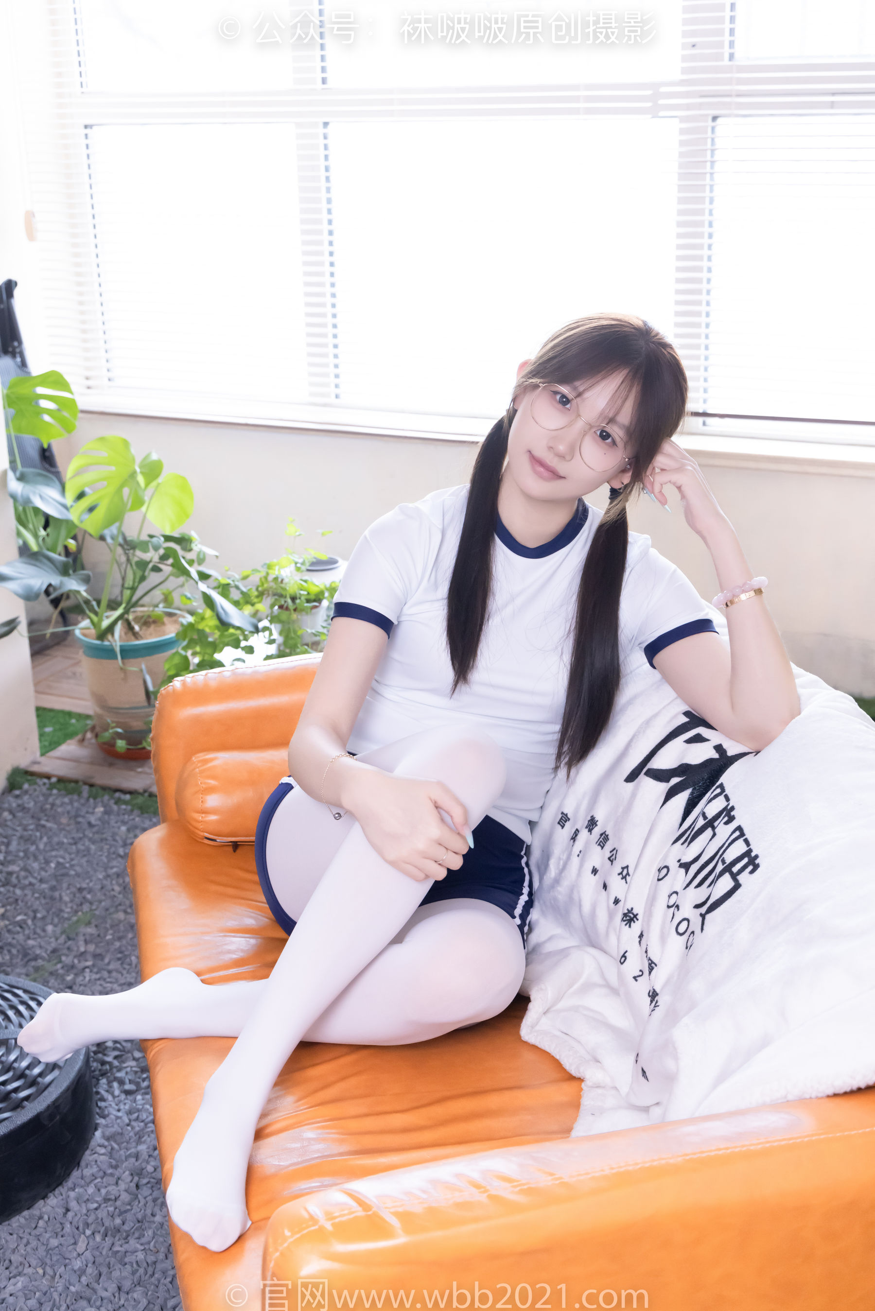 BoBoSocks袜啵啵 No.562 香菜 - 体操服、皮鞋、厚白丝/(145P)