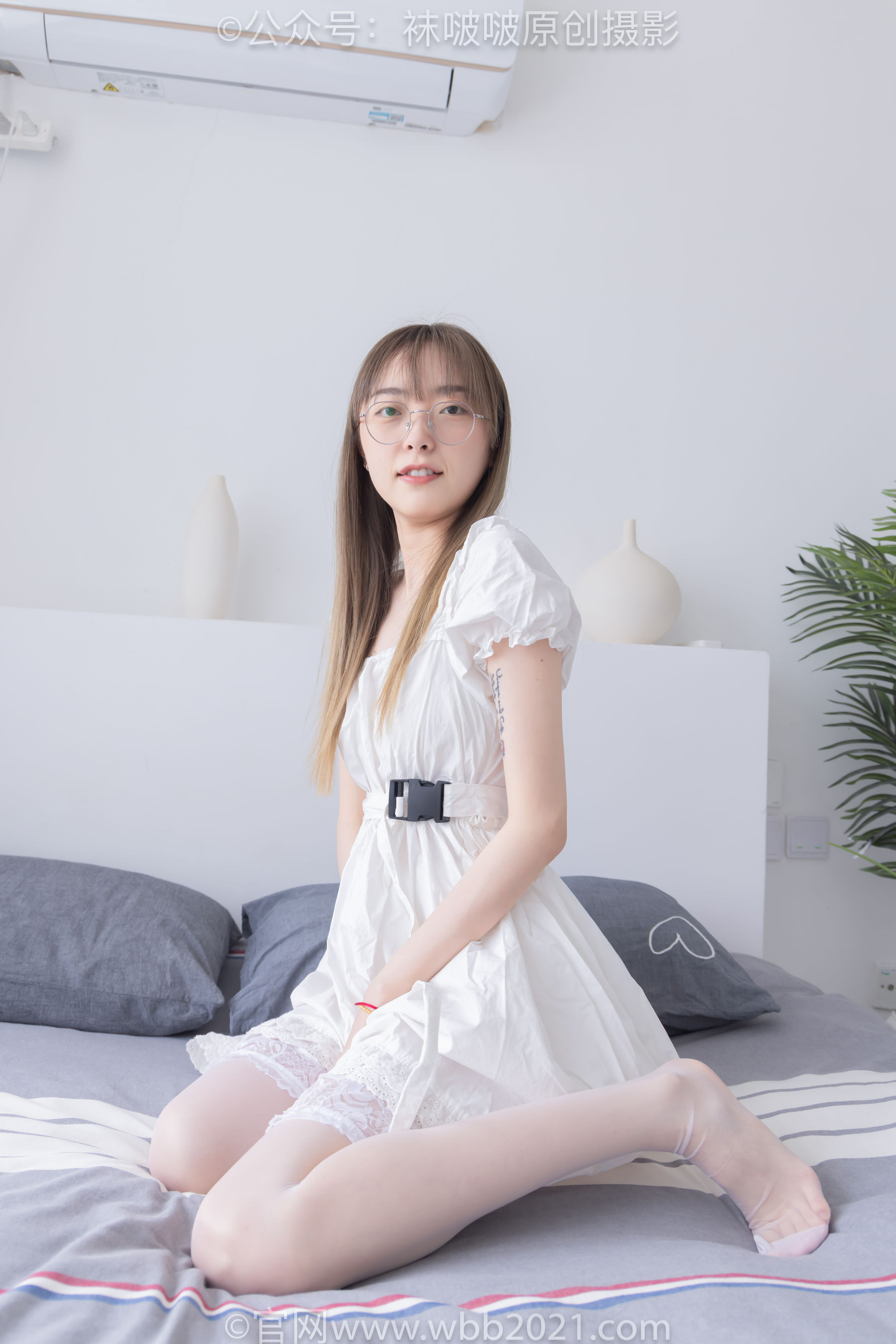 BoBoSocks袜啵啵 No.571 稚予 - 高跟鞋、薄肉丝、大腿薄白丝/(140P)