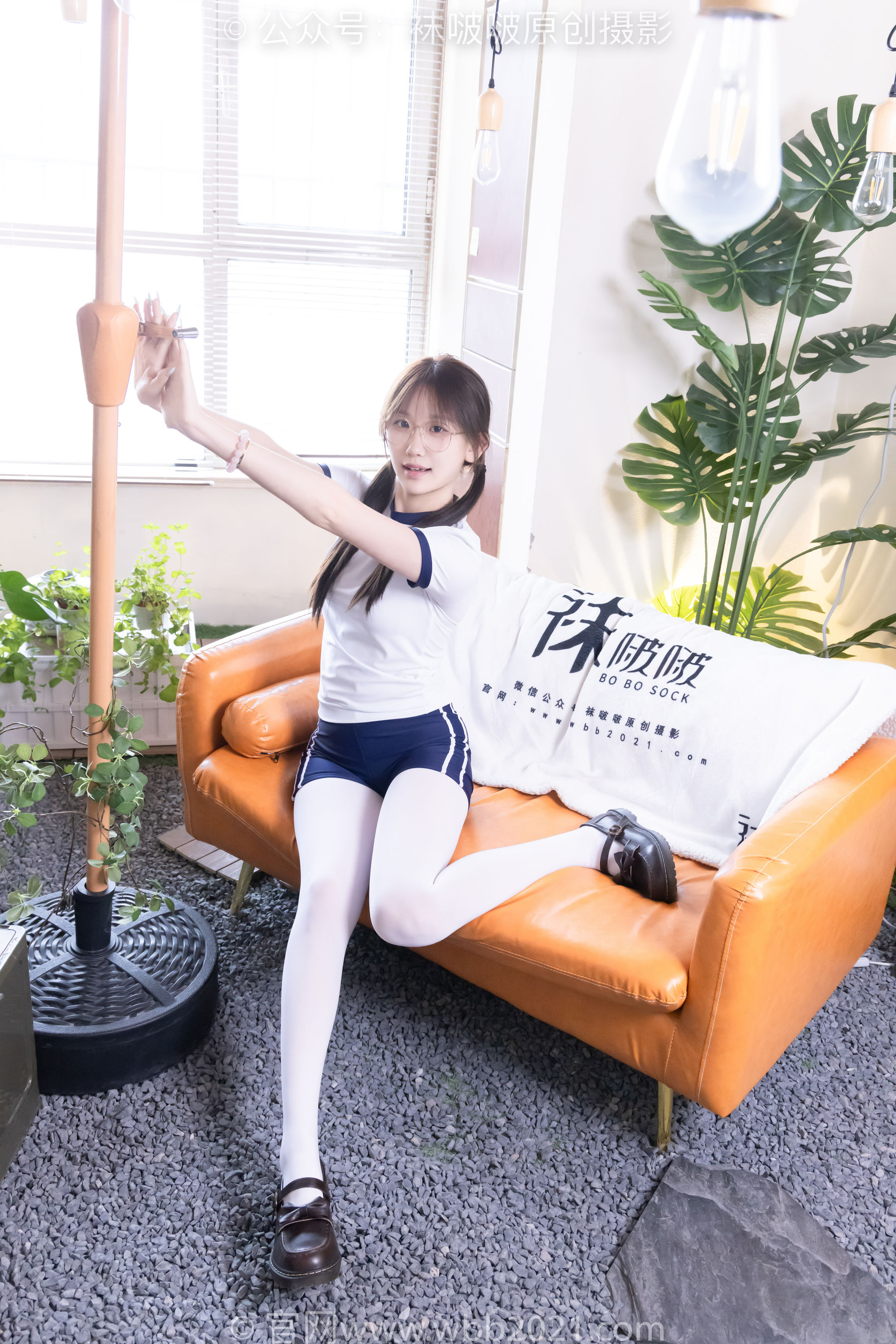 BoBoSocks袜啵啵 No.562 香菜 - 体操服、皮鞋、厚白丝/(145P)