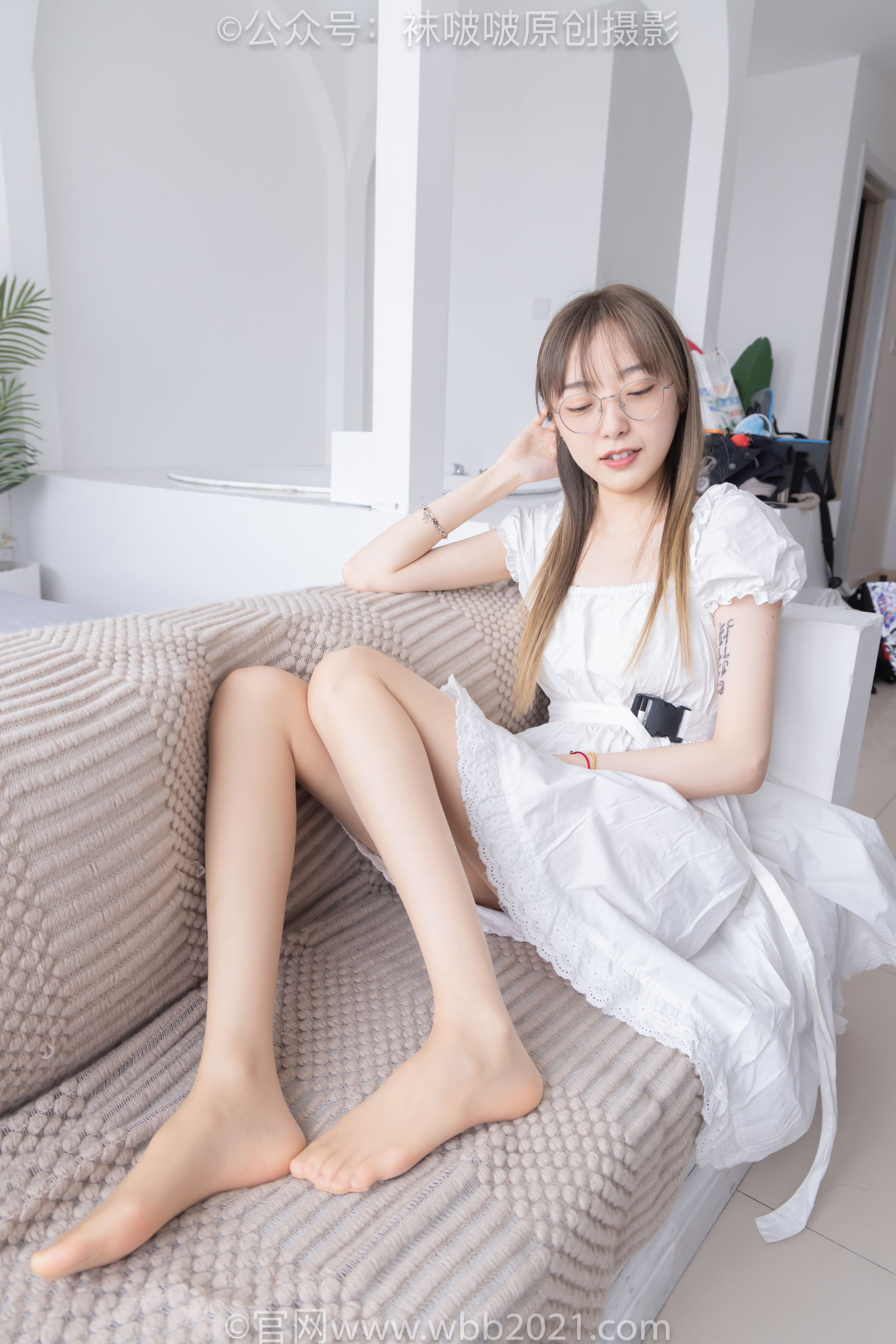 BoBoSocks袜啵啵 No.571 稚予 - 高跟鞋、薄肉丝、大腿薄白丝/(140P)