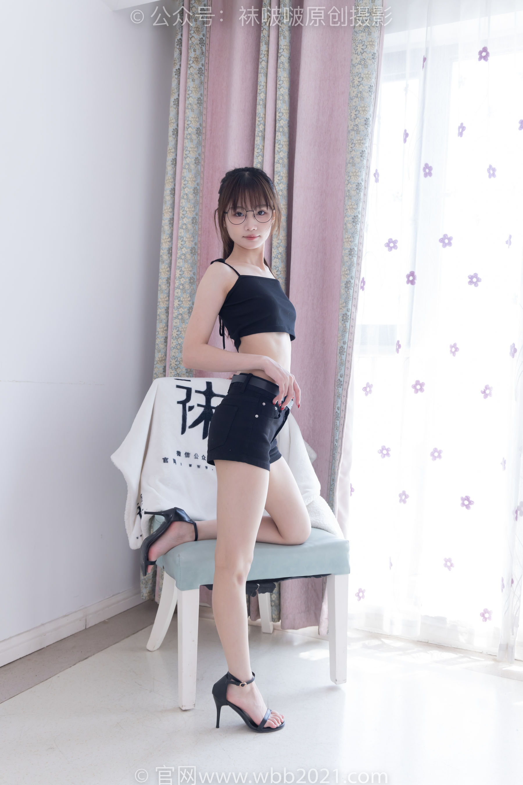 BoBoSocks袜啵啵 No.565 甜甜圈 - 高跟鞋、薄黑丝/(150P)