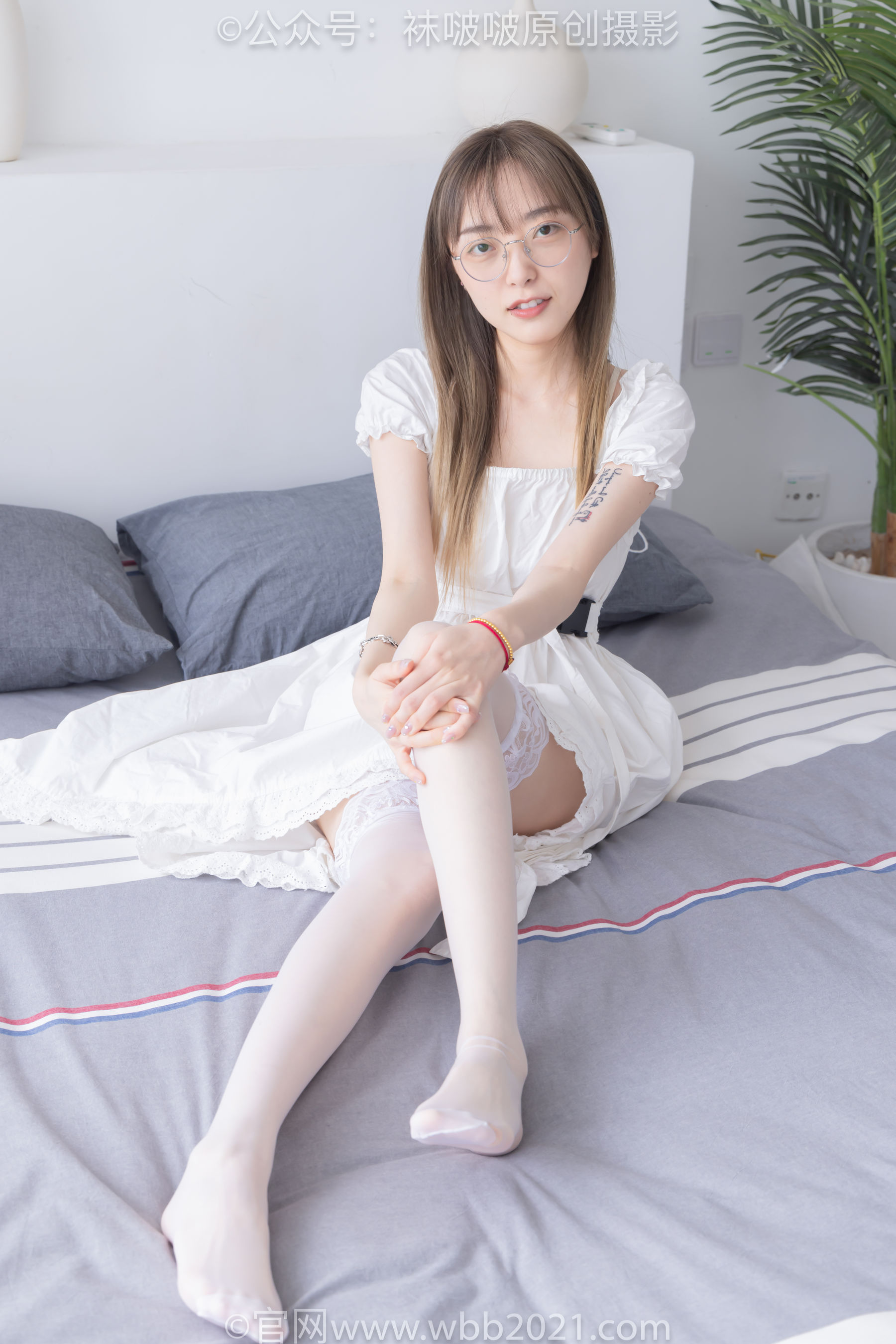 BoBoSocks袜啵啵 No.571 稚予 - 高跟鞋、薄肉丝、大腿薄白丝/(140P)