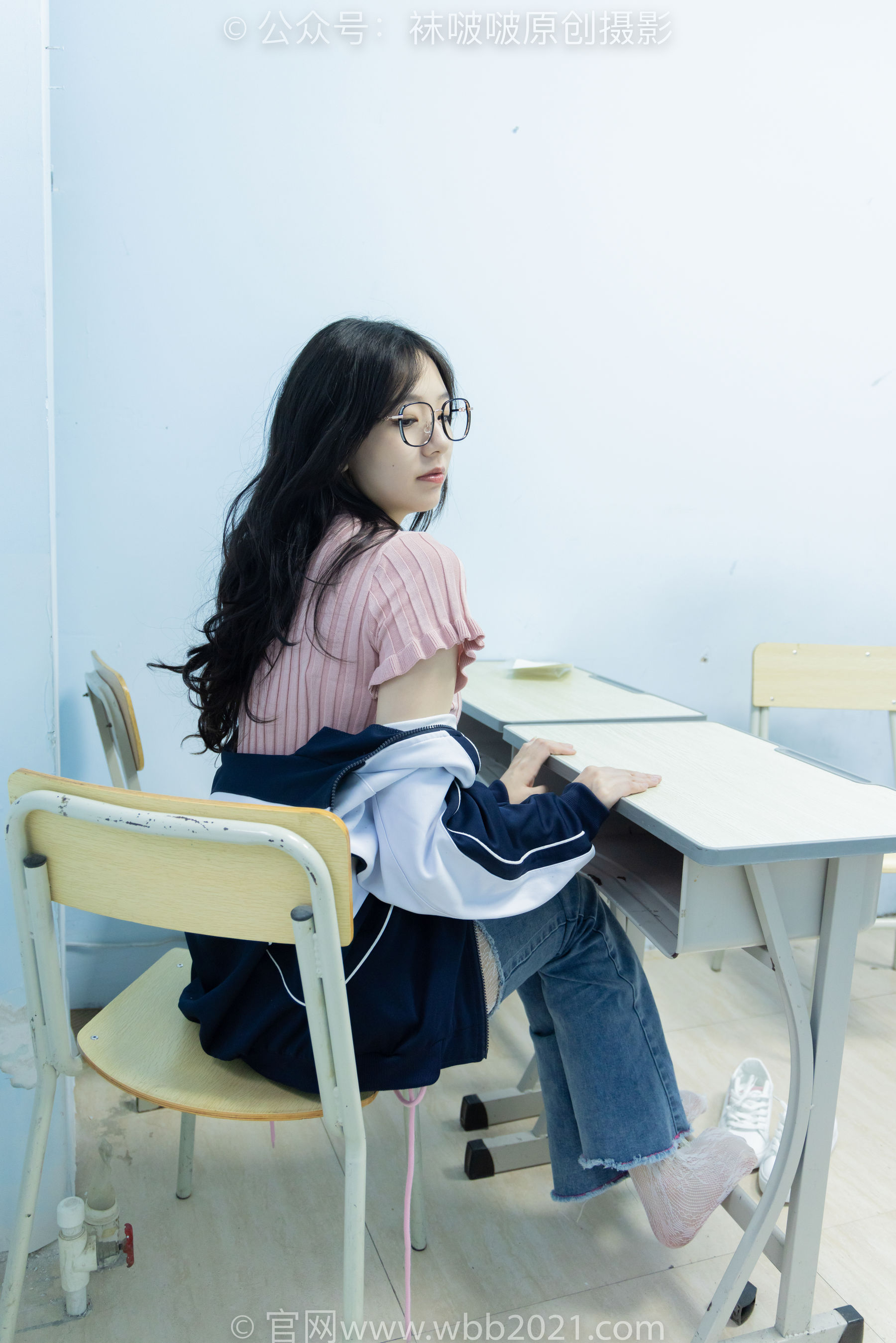 BoBoSocks袜啵啵 No.566 小甜豆 - 高跟鞋、板鞋、白网袜、白蕾丝袜、校服/(146P)