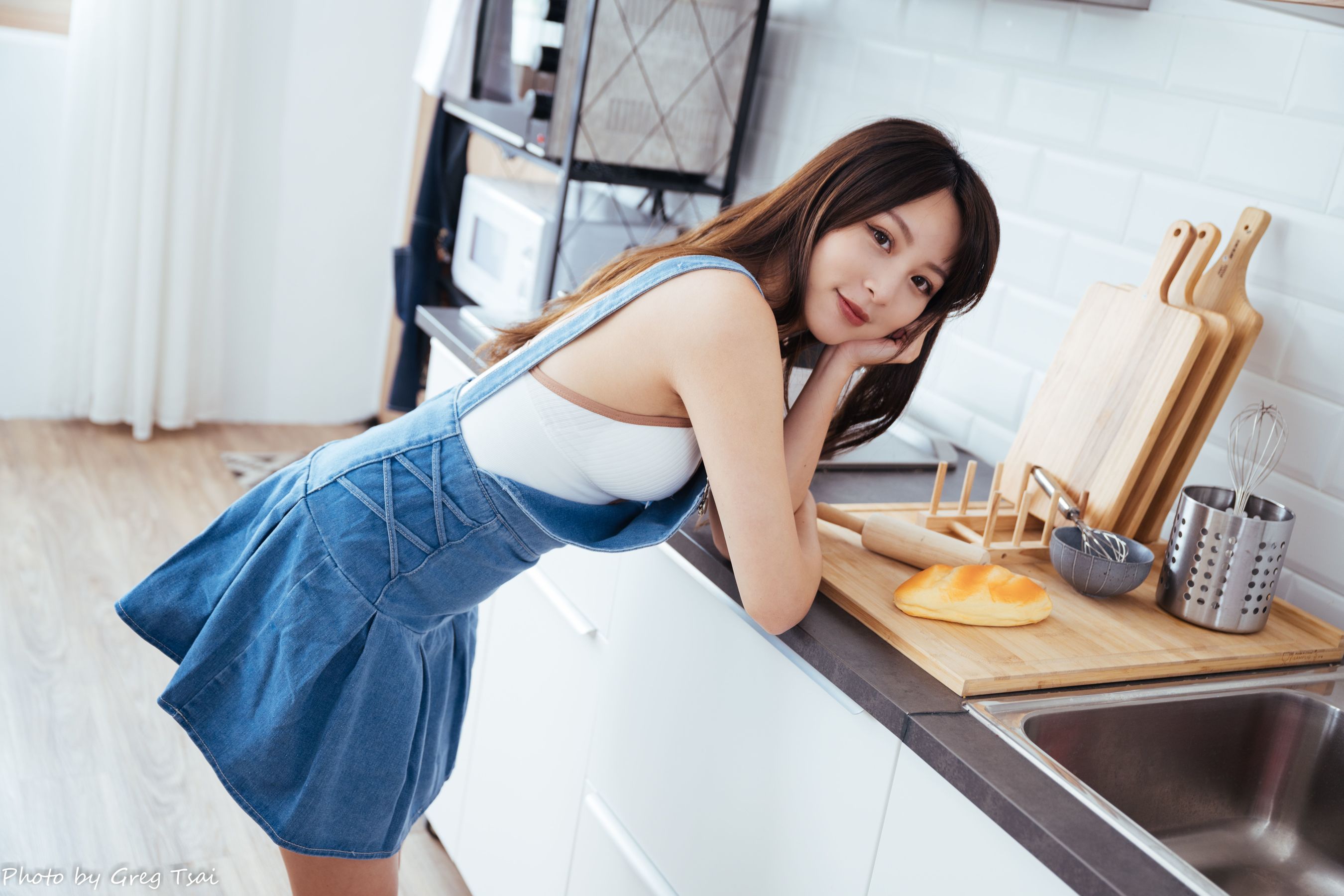 Ashley - 牛仔裙/(104P)