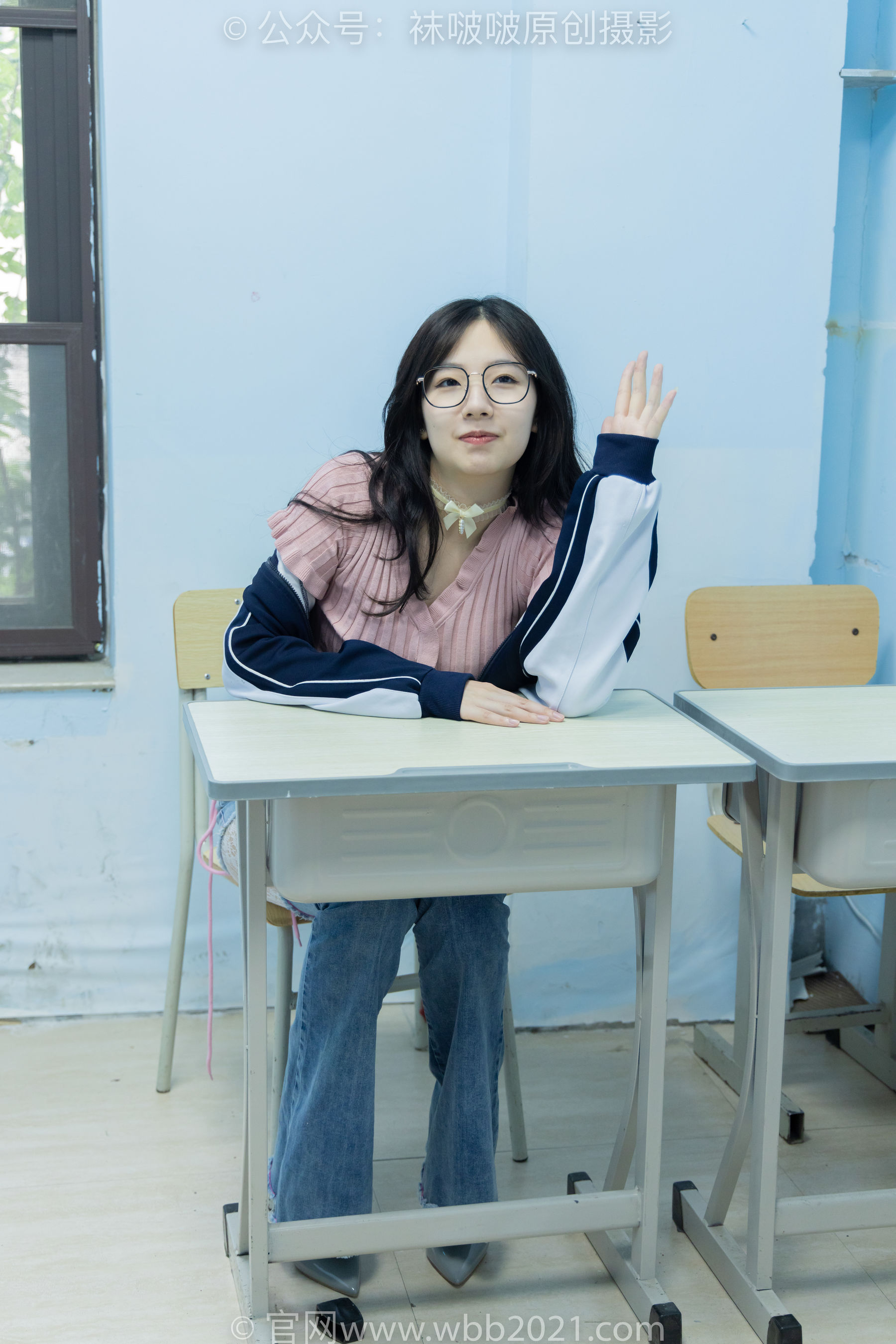 BoBoSocks袜啵啵 No.566 小甜豆 - 高跟鞋、板鞋、白网袜、白蕾丝袜、校服/(146P)