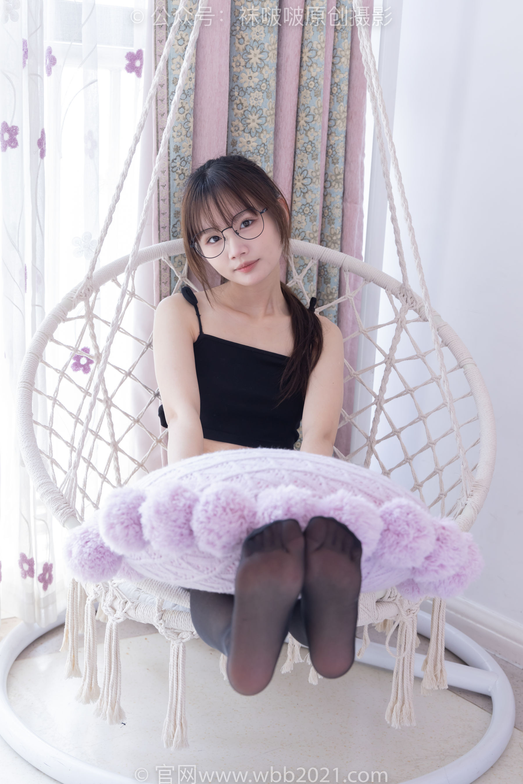 BoBoSocks袜啵啵 No.565 甜甜圈 - 高跟鞋、薄黑丝/(150P)