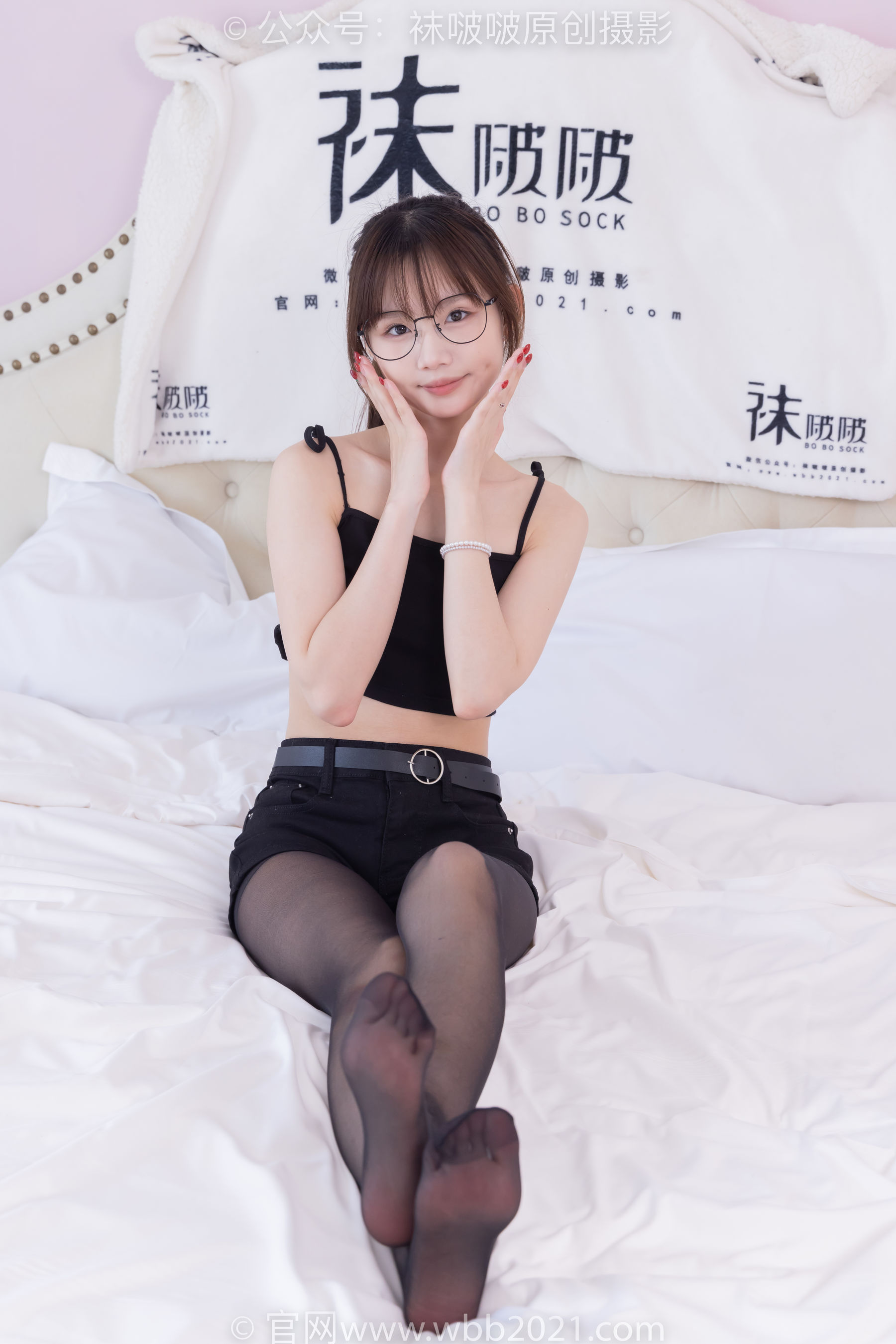 BoBoSocks袜啵啵 No.565 甜甜圈 - 高跟鞋、薄黑丝/(150P)