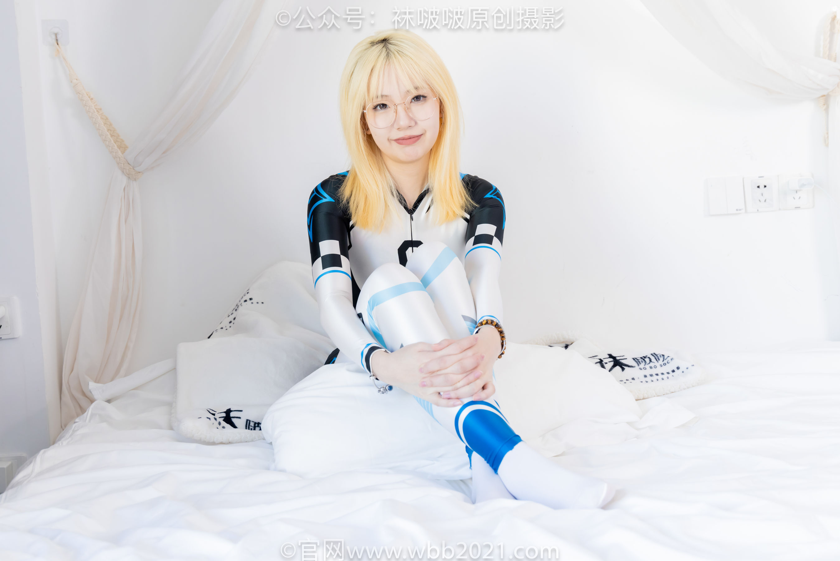 BoBoSocks袜啵啵 No.568 小甜豆 - 连体服、高跟鞋、厚白丝/(148P)