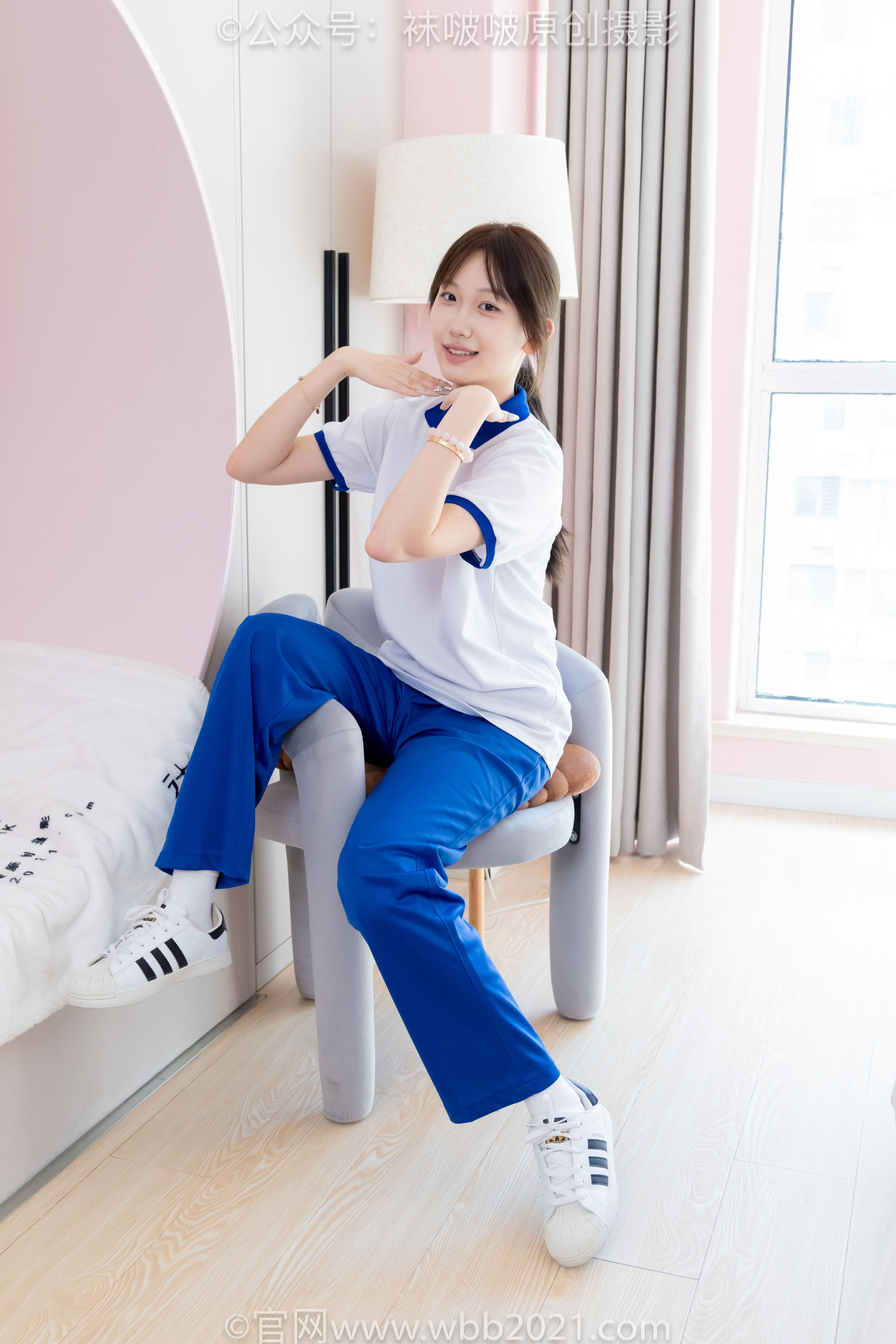 BoBoSocks袜啵啵 No.569 香菜 - 校服、板鞋、白棉袜、薄肉丝/(157P)