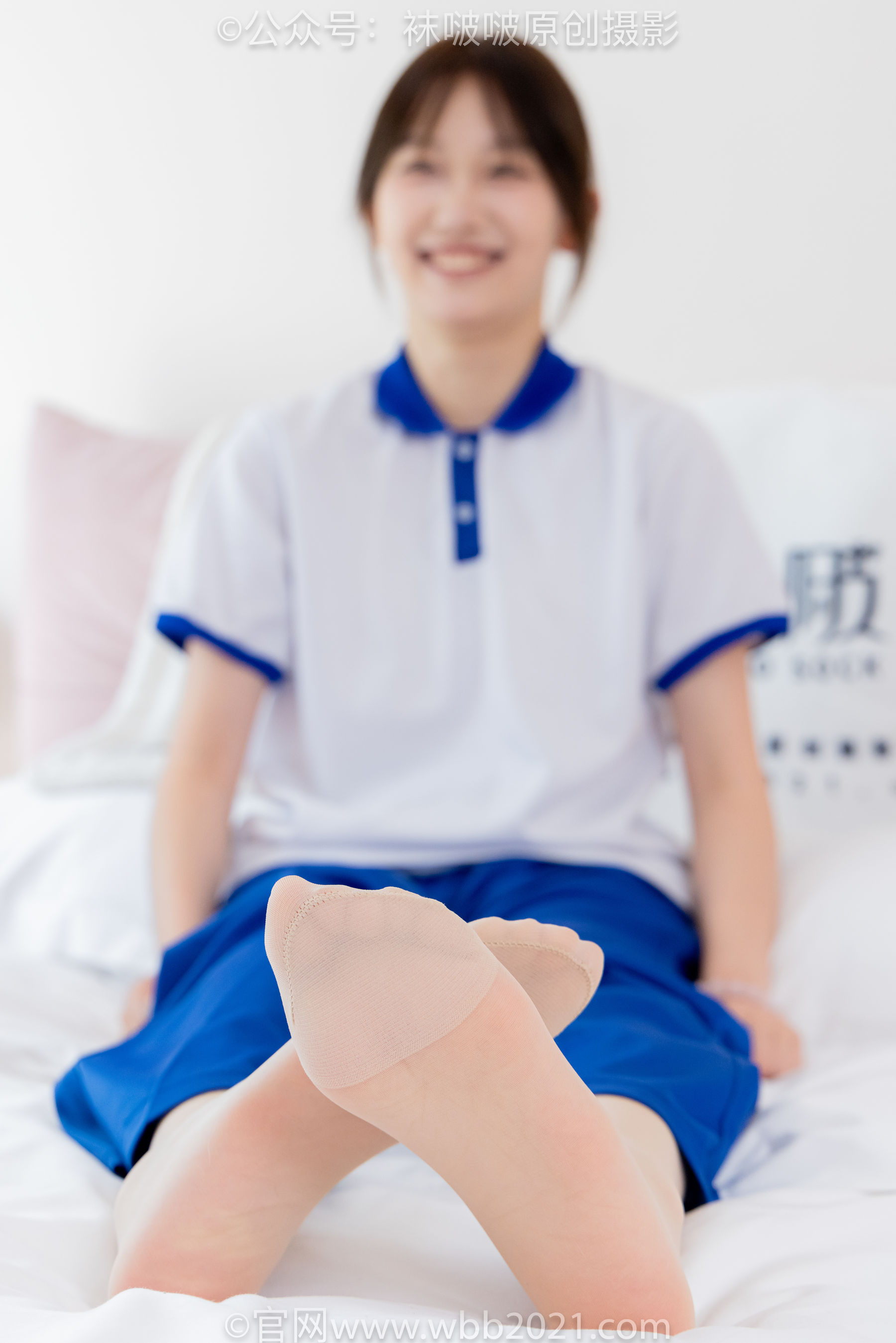 BoBoSocks袜啵啵 No.569 香菜 - 校服、板鞋、白棉袜、薄肉丝/(157P)