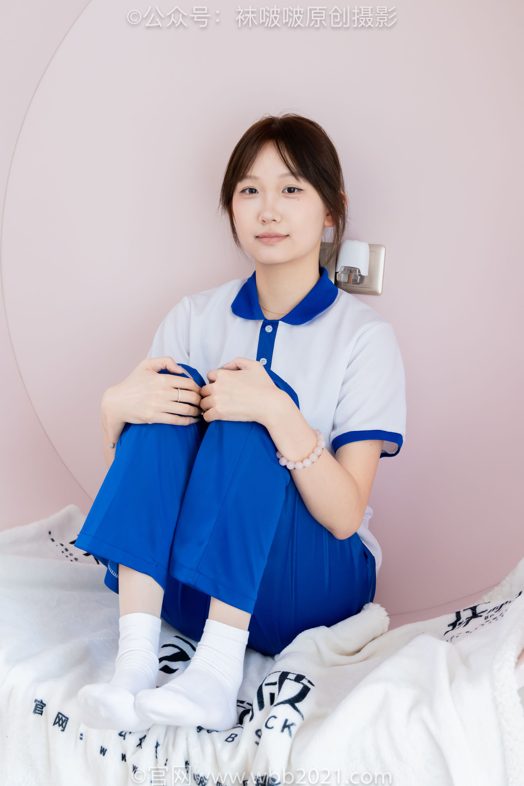 BoBoSocks袜啵啵 No.569 香菜 - 校服、板鞋、白棉袜、薄肉丝/(157P)