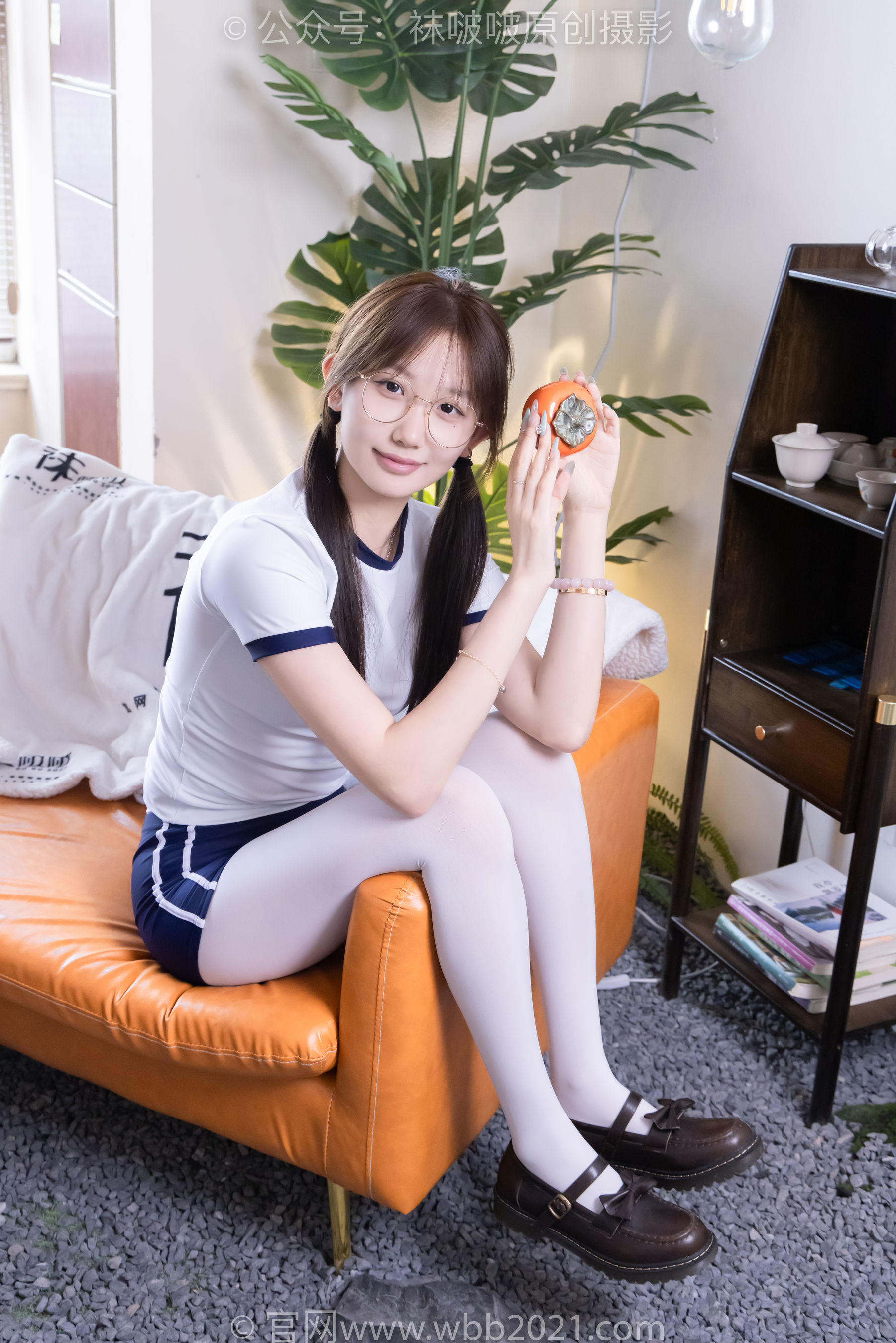 BoBoSocks袜啵啵 No.562 香菜 - 体操服、皮鞋、厚白丝/(145P)