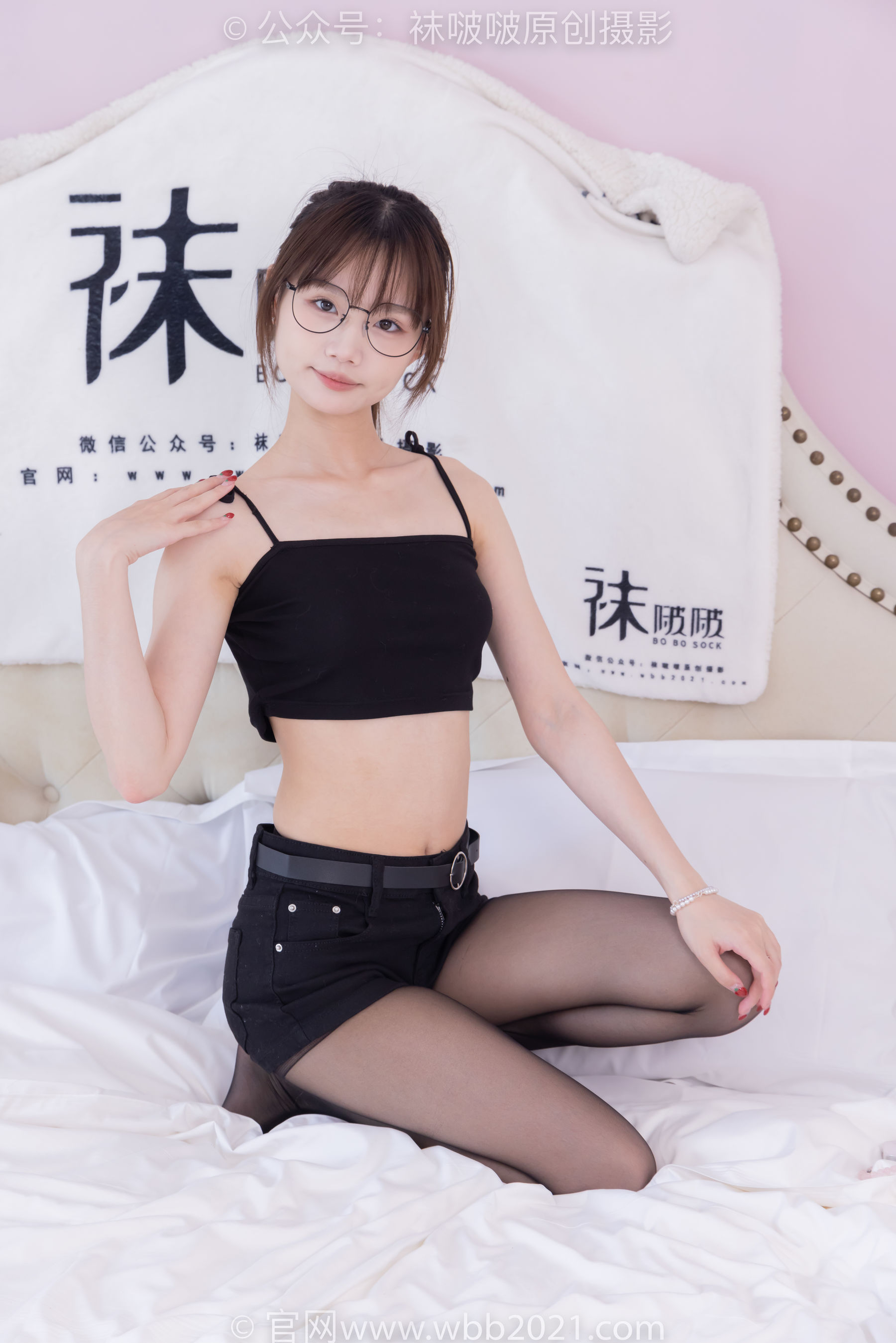 BoBoSocks袜啵啵 No.565 甜甜圈 - 高跟鞋、薄黑丝/(150P)