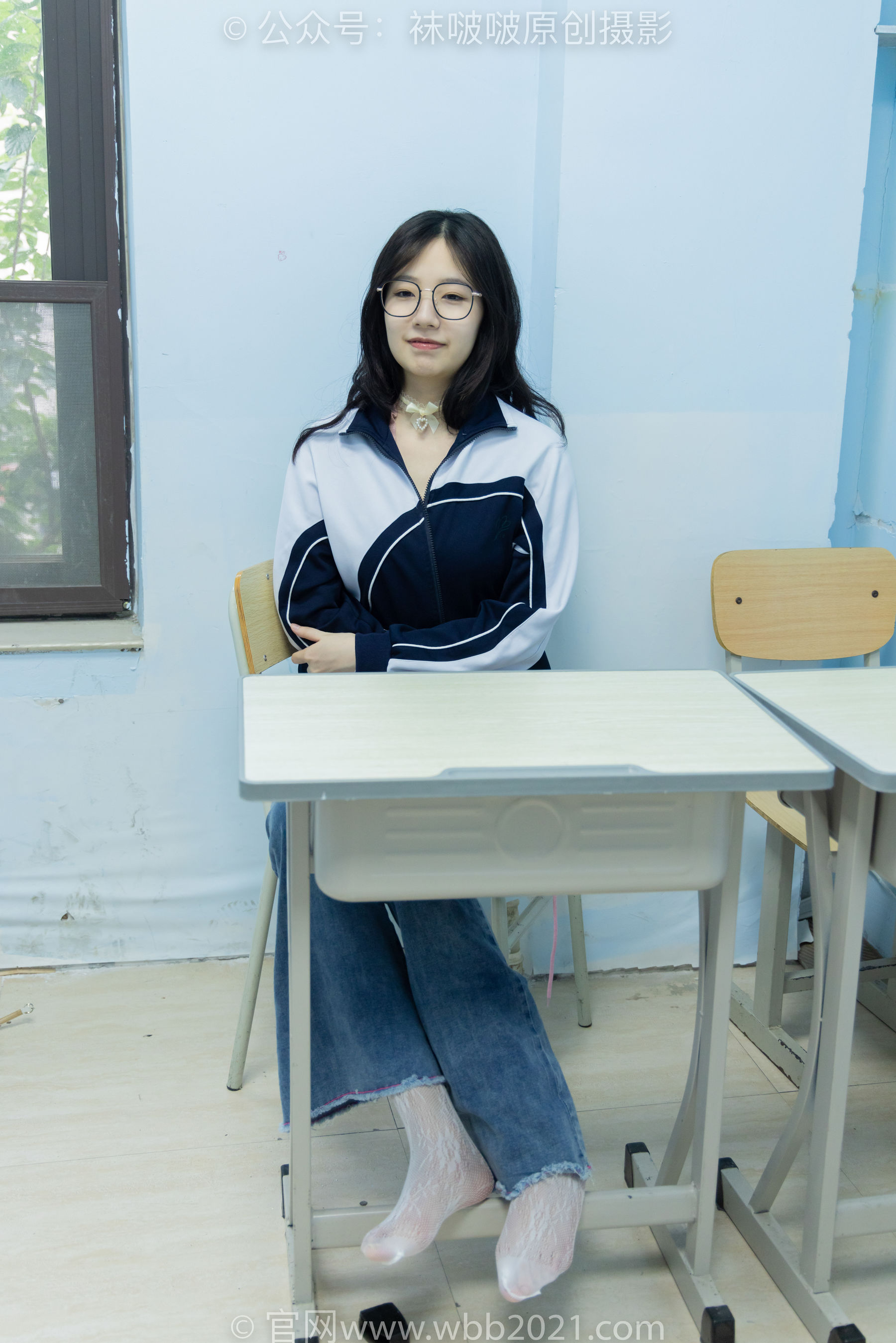 BoBoSocks袜啵啵 No.566 小甜豆 - 高跟鞋、板鞋、白网袜、白蕾丝袜、校服/(146P)