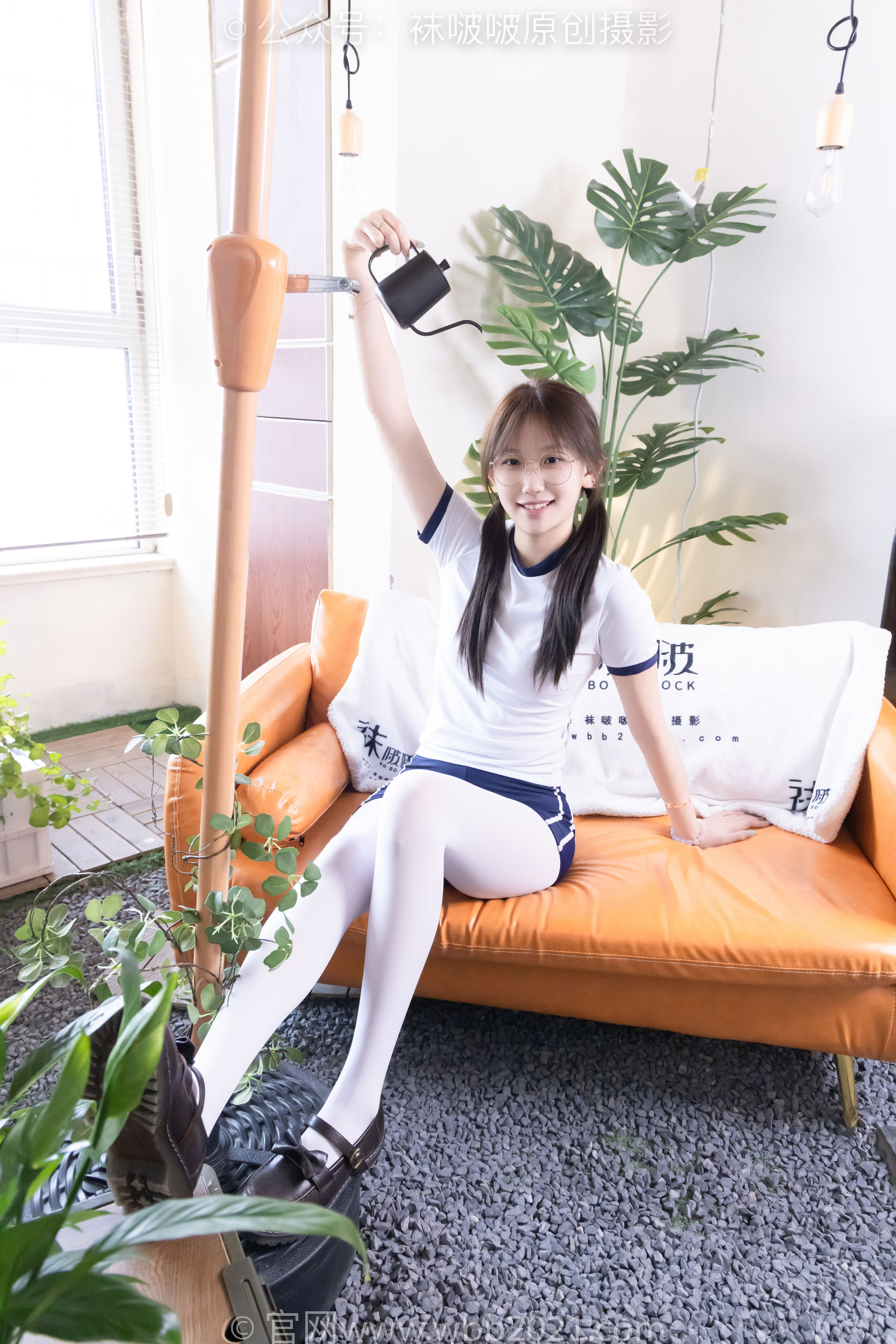 BoBoSocks袜啵啵 No.562 香菜 - 体操服、皮鞋、厚白丝/(145P)