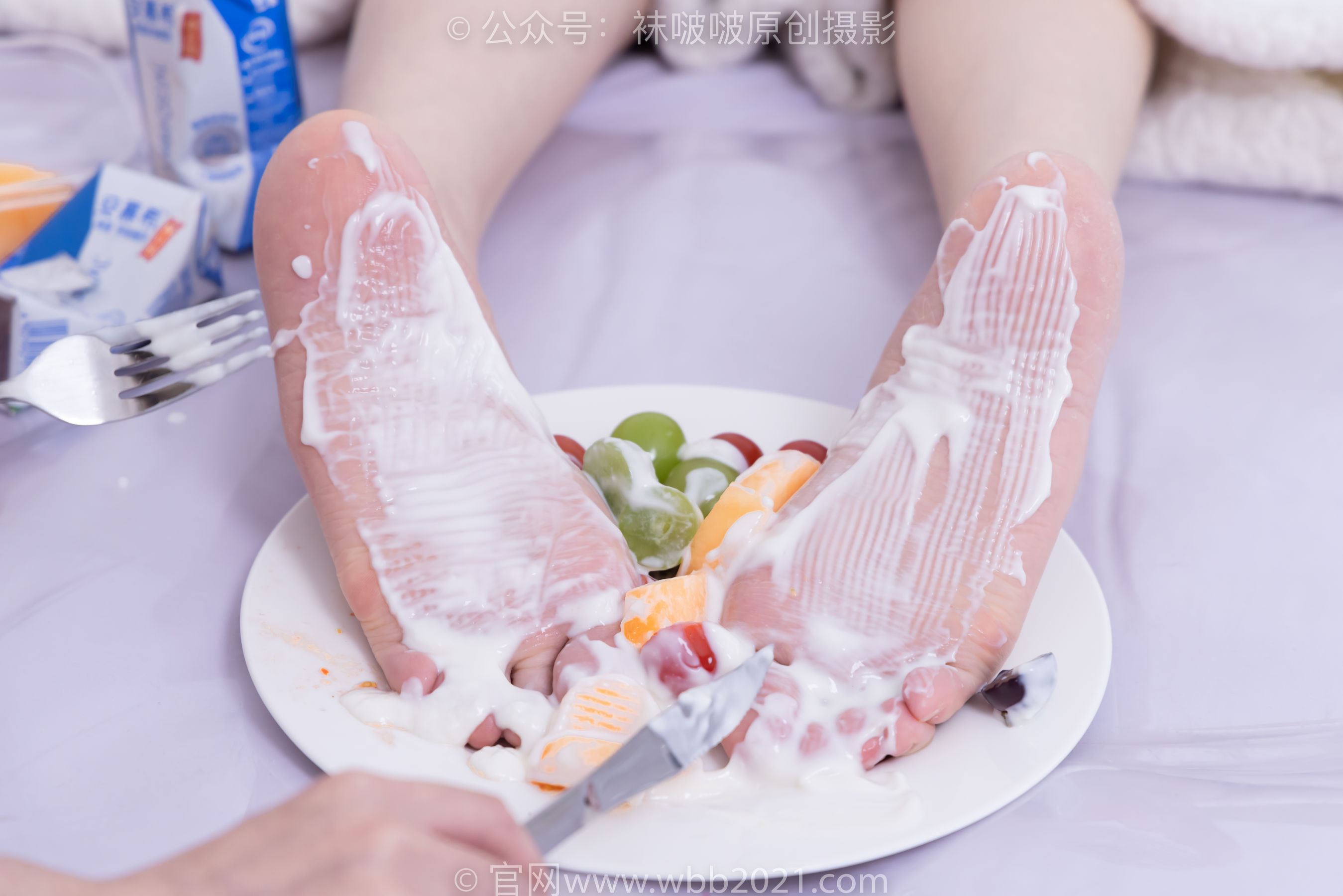 BoBoSocks袜啵啵 No.563 小甜豆&甜甜圈 - 高跟鞋、油亮白丝、裸足/(215P)