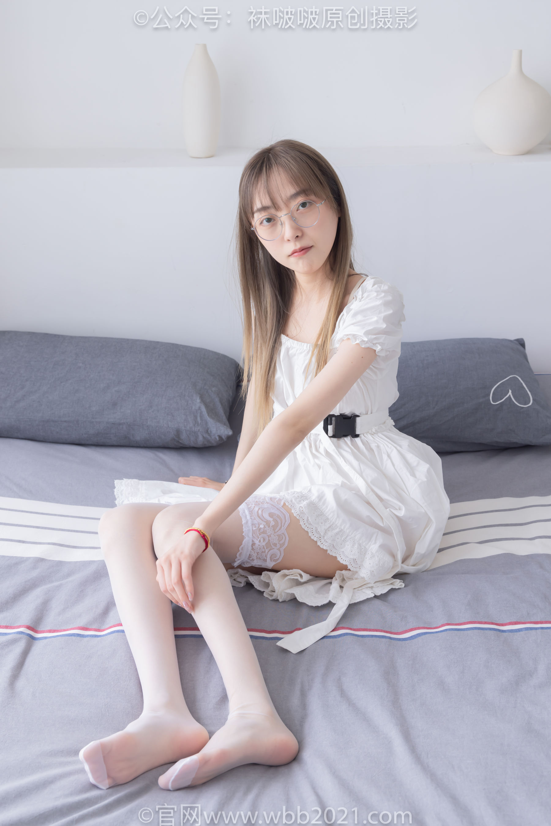 BoBoSocks袜啵啵 No.571 稚予 - 高跟鞋、薄肉丝、大腿薄白丝/(140P)