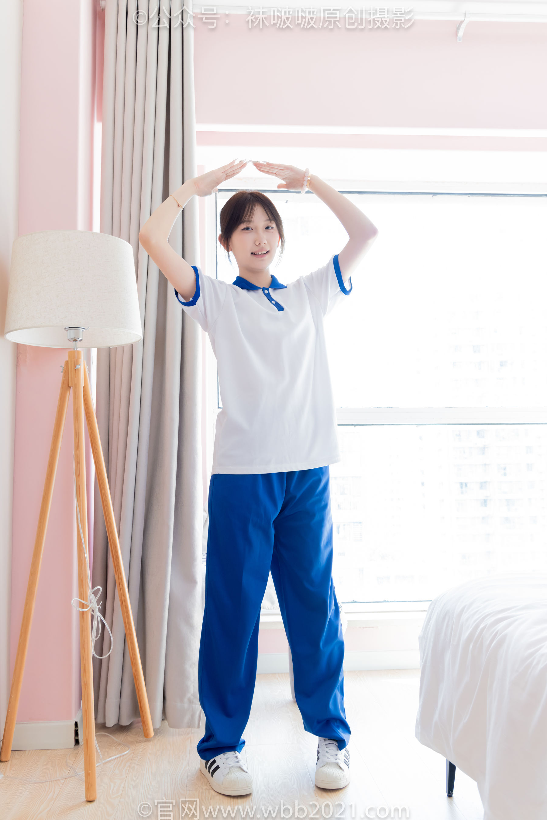 BoBoSocks袜啵啵 No.569 香菜 - 校服、板鞋、白棉袜、薄肉丝/(157P)