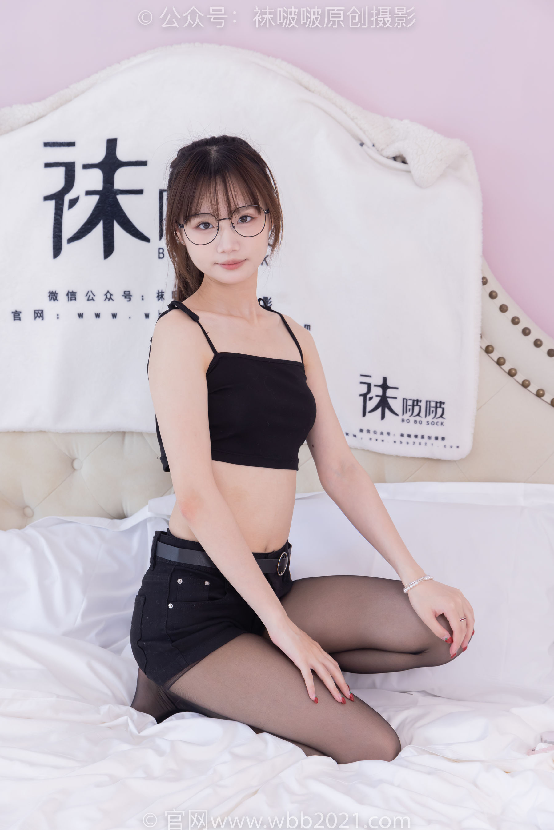 BoBoSocks袜啵啵 No.565 甜甜圈 - 高跟鞋、薄黑丝/(150P)