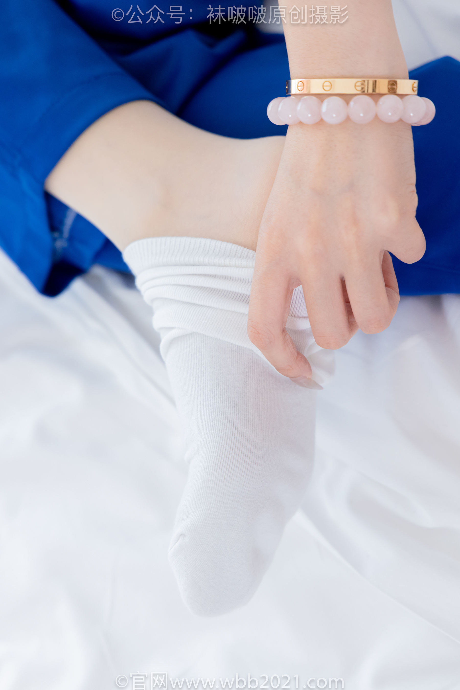 BoBoSocks袜啵啵 No.569 香菜 - 校服、板鞋、白棉袜、薄肉丝/(157P)