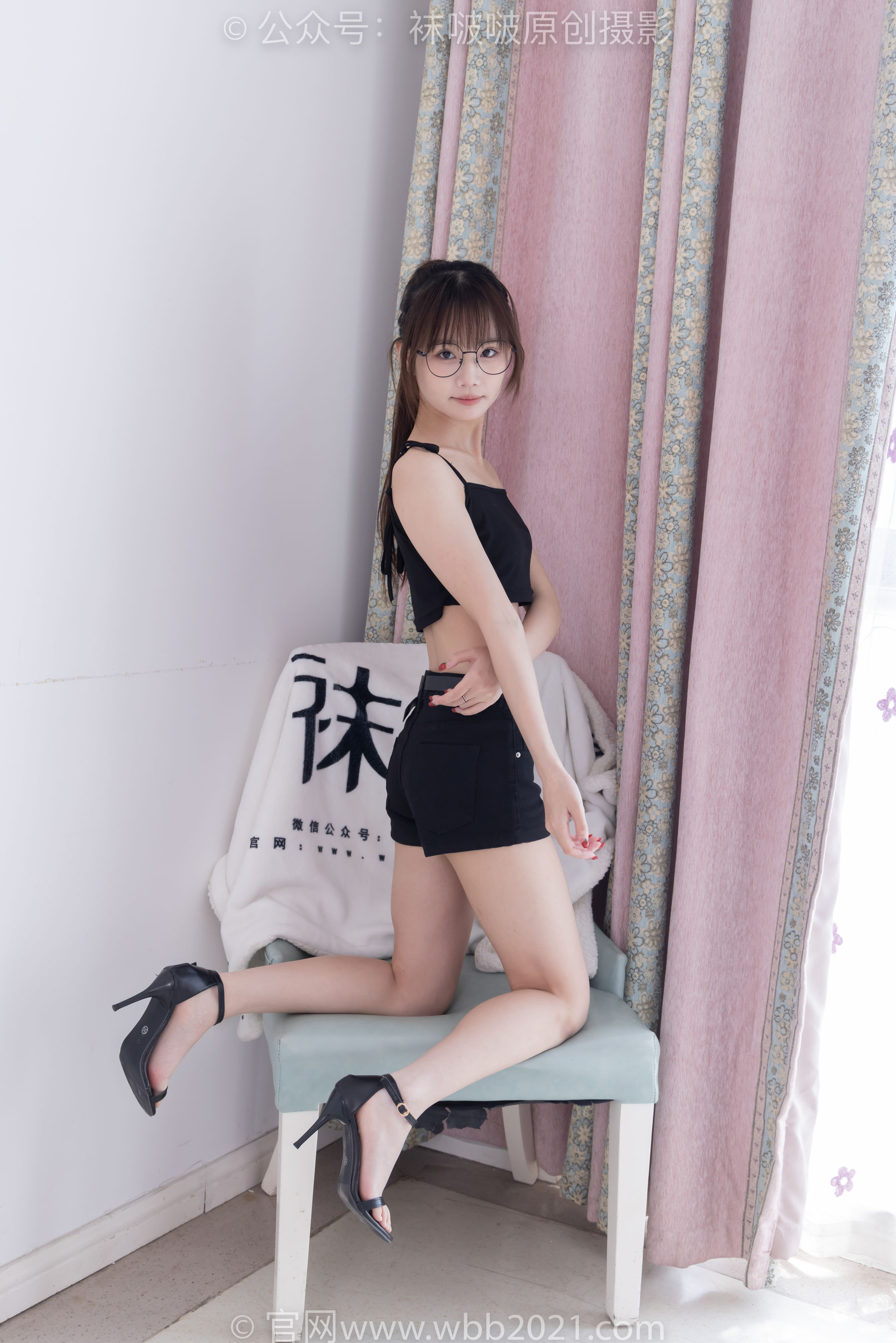 BoBoSocks袜啵啵 No.565 甜甜圈 - 高跟鞋、薄黑丝/(150P)