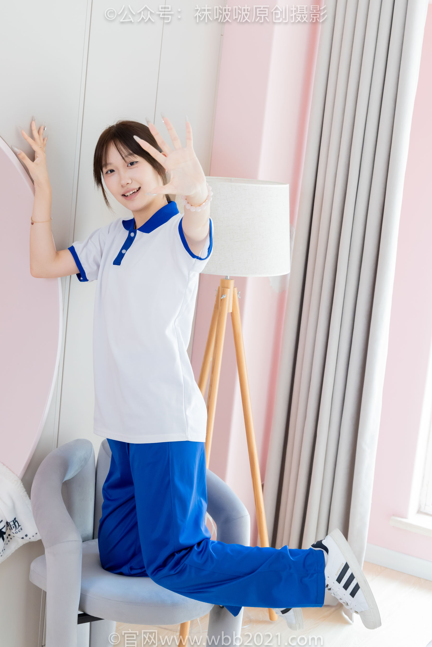 BoBoSocks袜啵啵 No.569 香菜 - 校服、板鞋、白棉袜、薄肉丝/(157P)