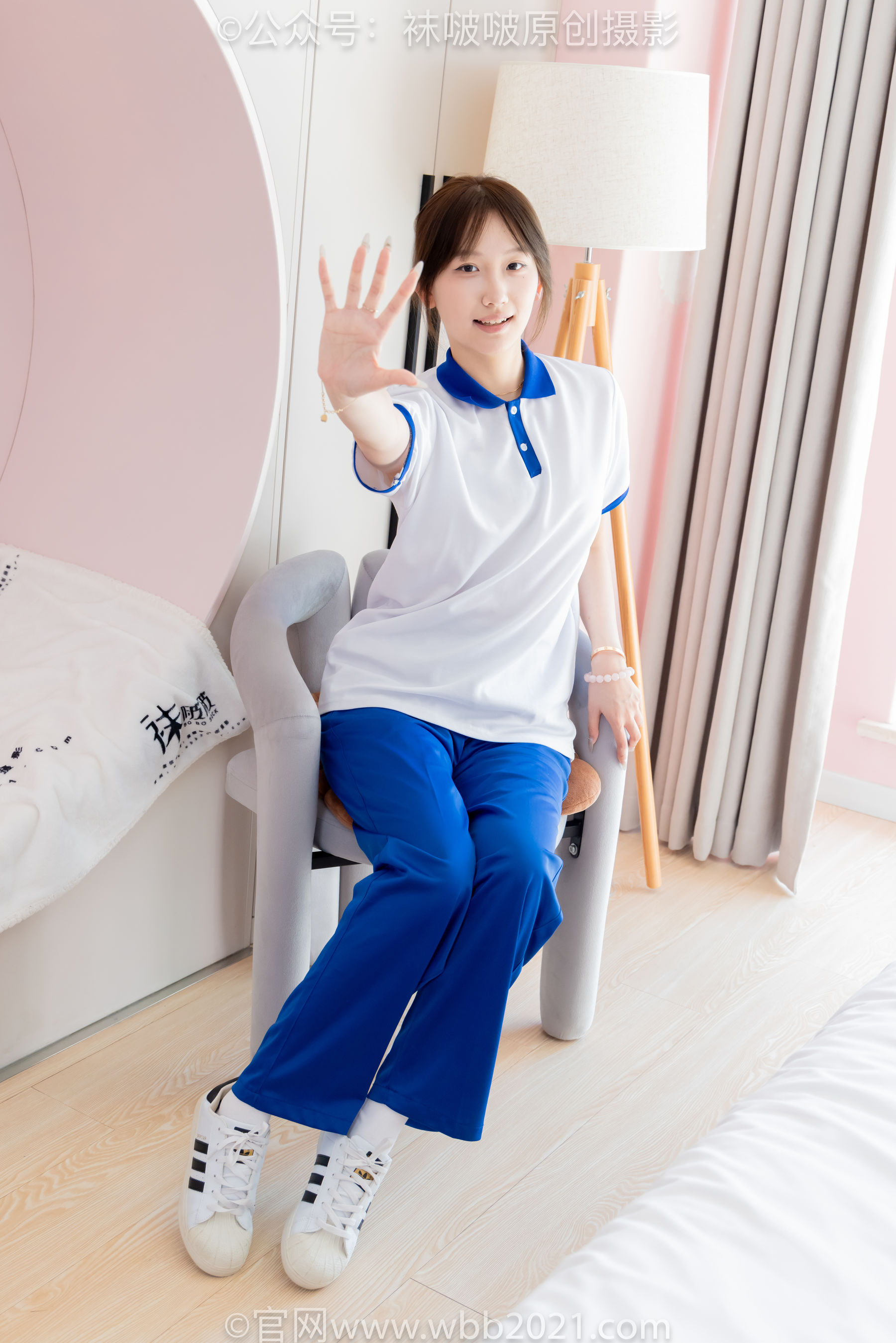 BoBoSocks袜啵啵 No.569 香菜 - 校服、板鞋、白棉袜、薄肉丝/(157P)