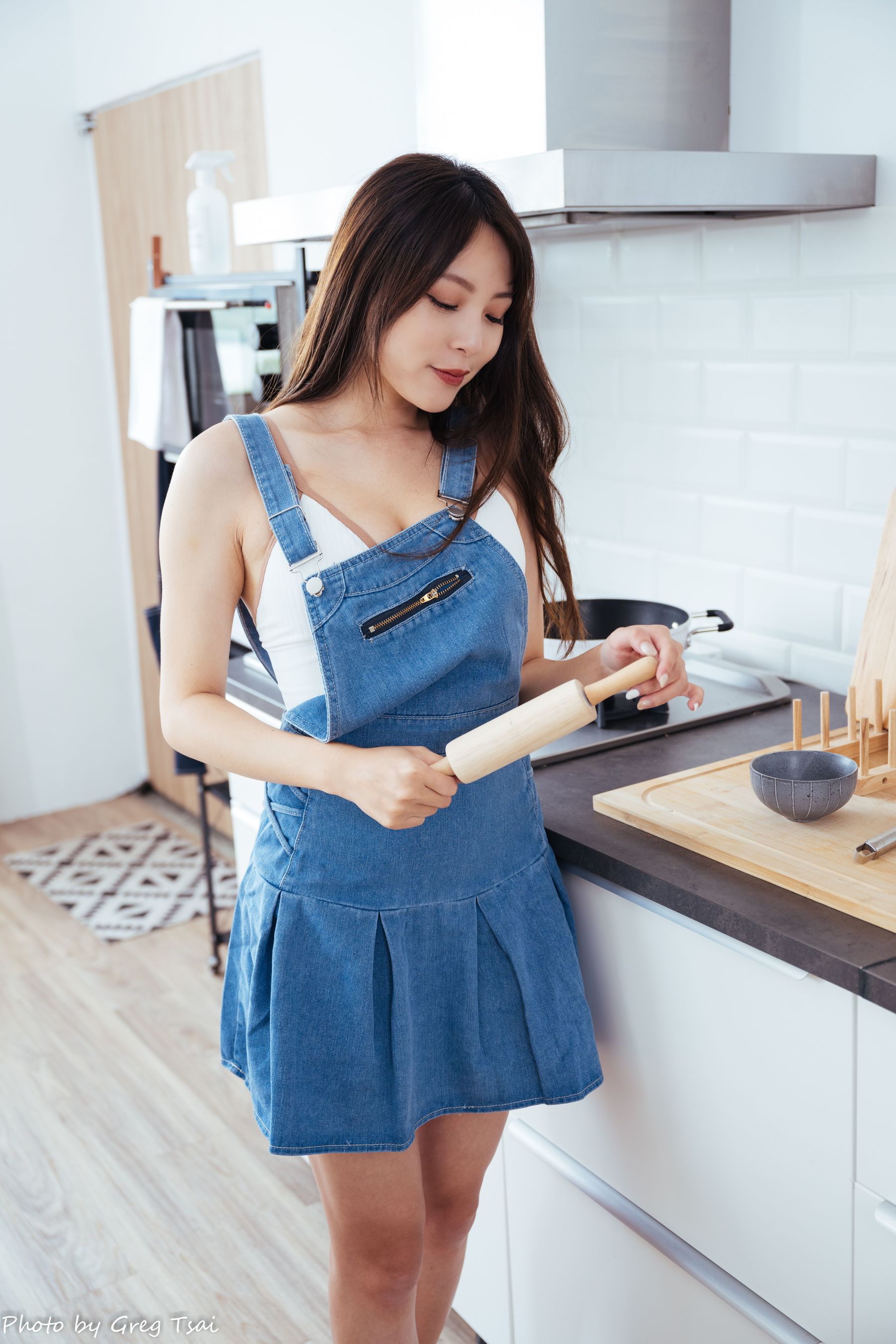 Ashley - 牛仔裙/(104P)