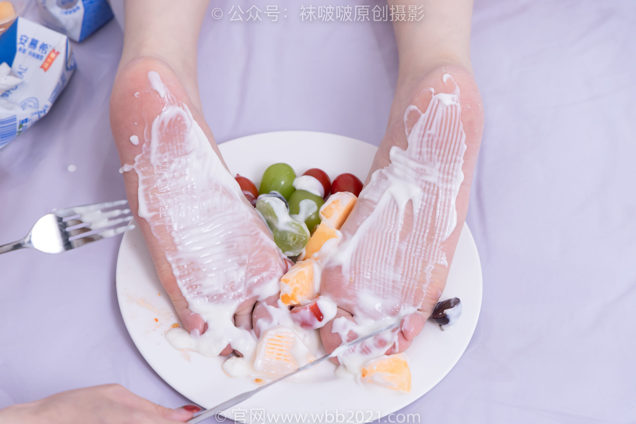 BoBoSocks袜啵啵 No.563 小甜豆&甜甜圈 - 高跟鞋、油亮白丝、裸足/(215P)