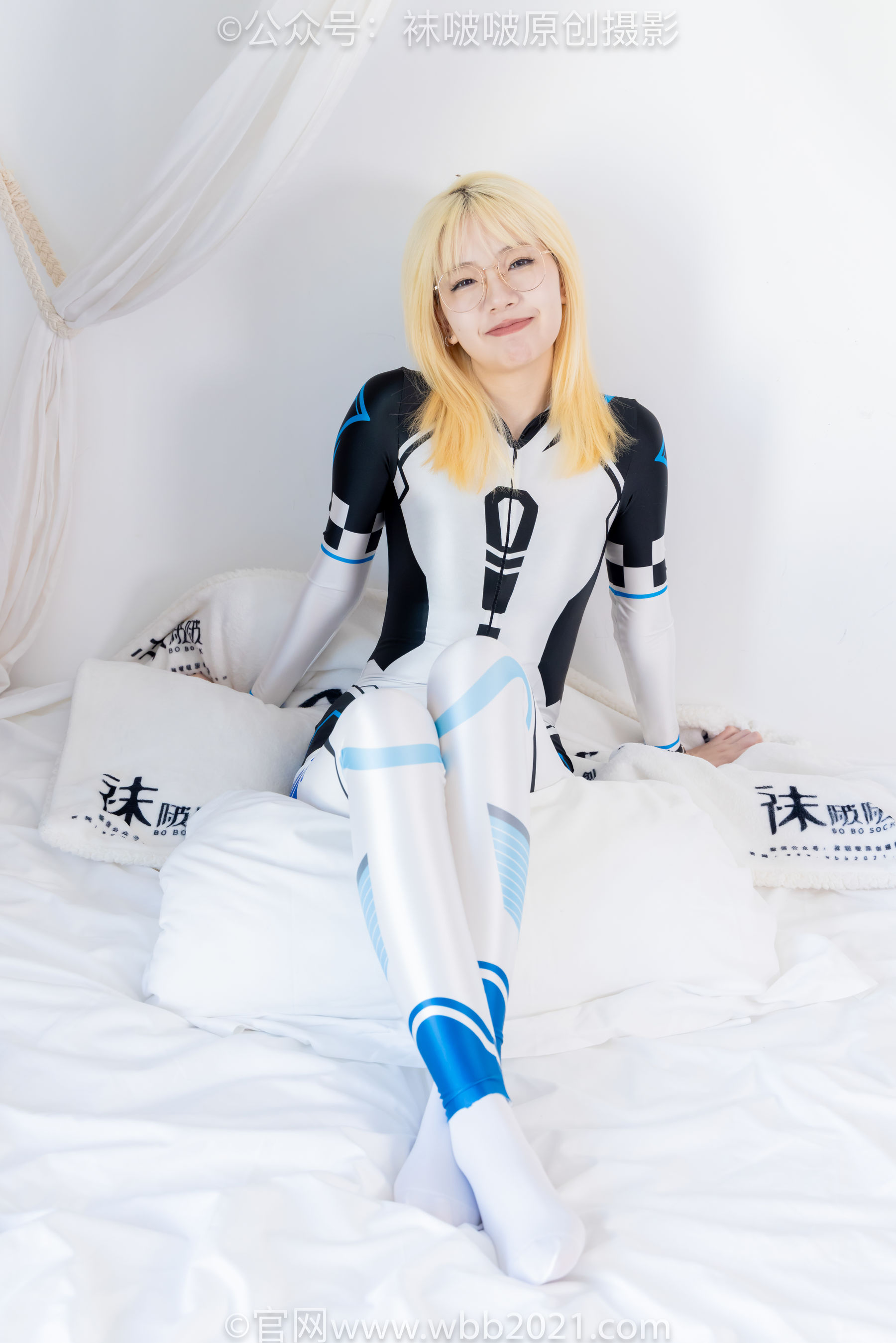 BoBoSocks袜啵啵 No.568 小甜豆 - 连体服、高跟鞋、厚白丝/(148P)