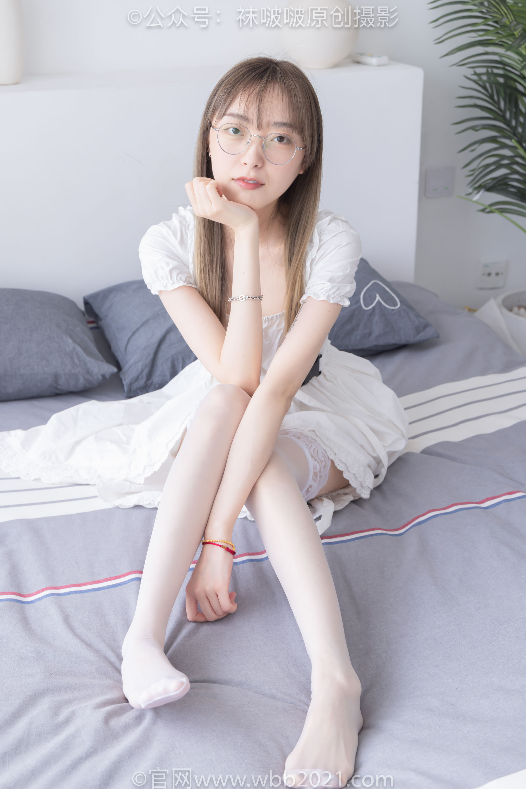 BoBoSocks袜啵啵 No.571 稚予 - 高跟鞋、薄肉丝、大腿薄白丝/(140P)