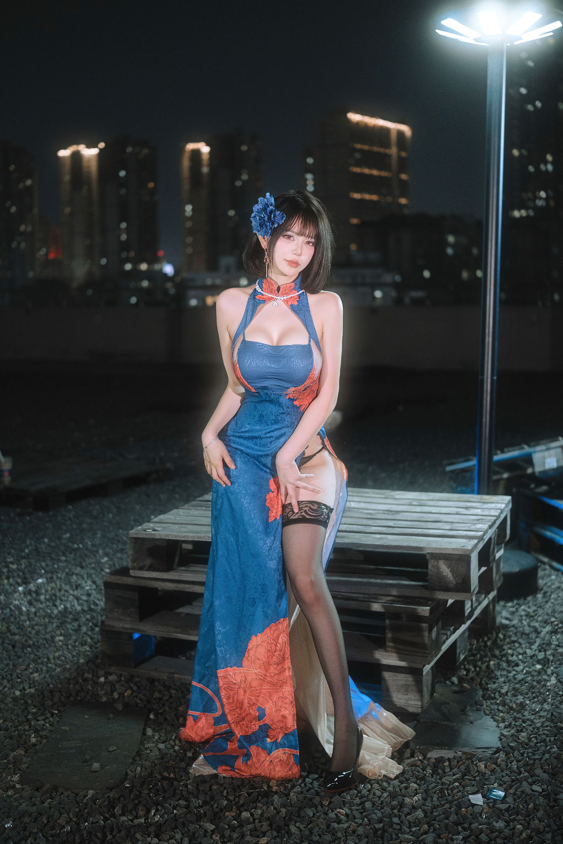 Tina很妖孽呀 - 碧蓝航线 建武 旗袍/(39P)