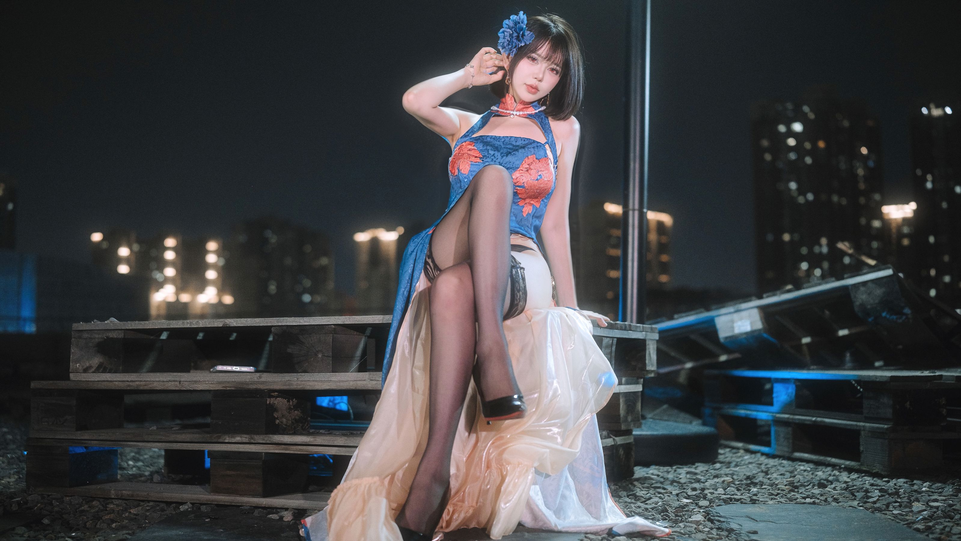 Tina很妖孽呀 - 碧蓝航线 建武 旗袍/(39P)