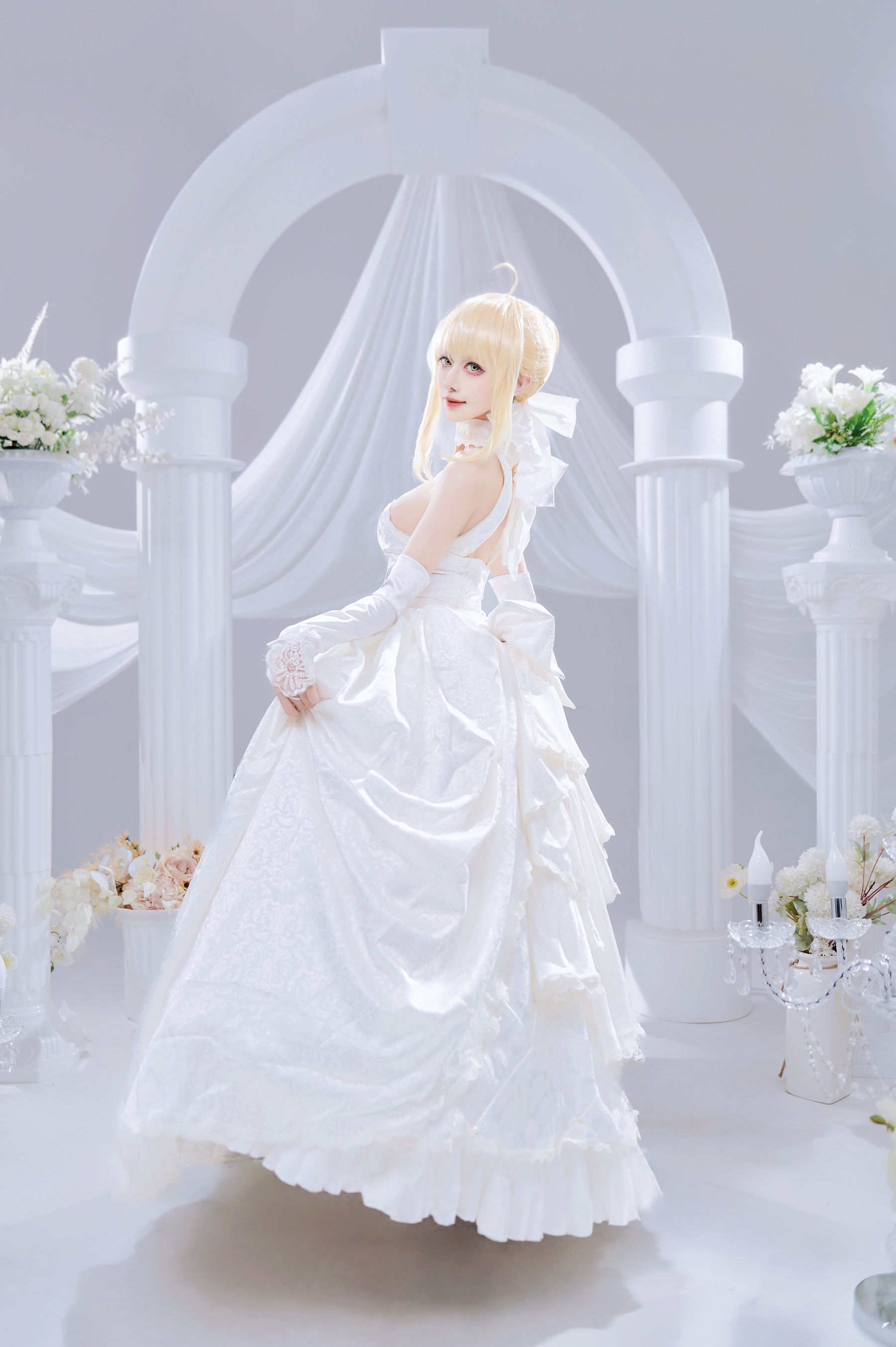 Shika小鹿鹿 - FGO Saber花嫁/(22P)