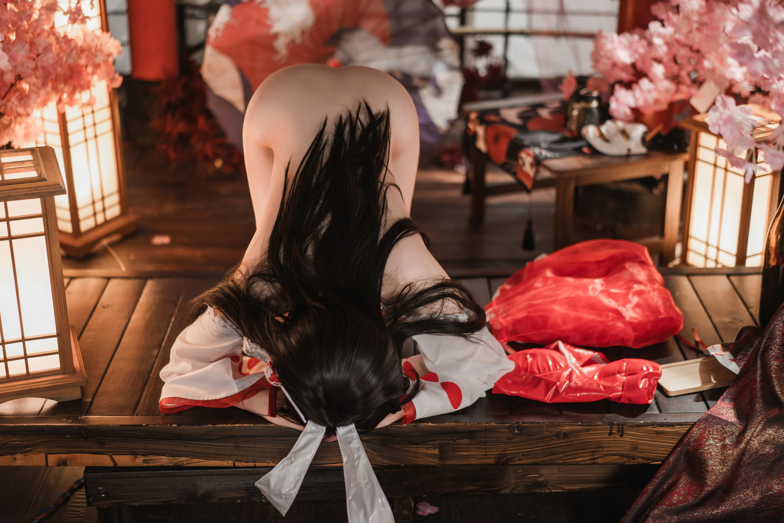 Natsuko夏夏子 - 碧蓝航线 大山巫女兔/(70P)