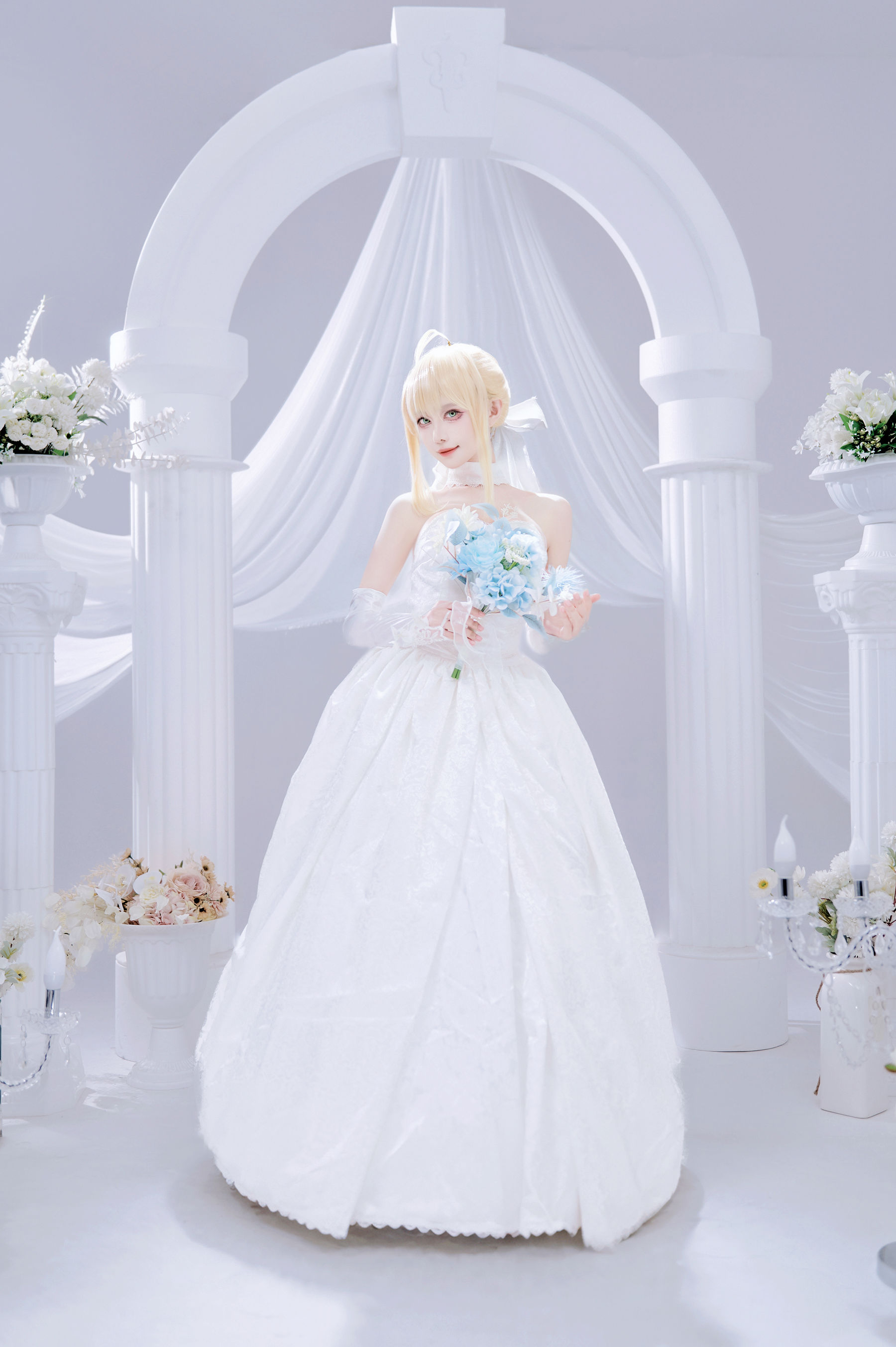 Shika小鹿鹿 - FGO Saber花嫁/(22P)