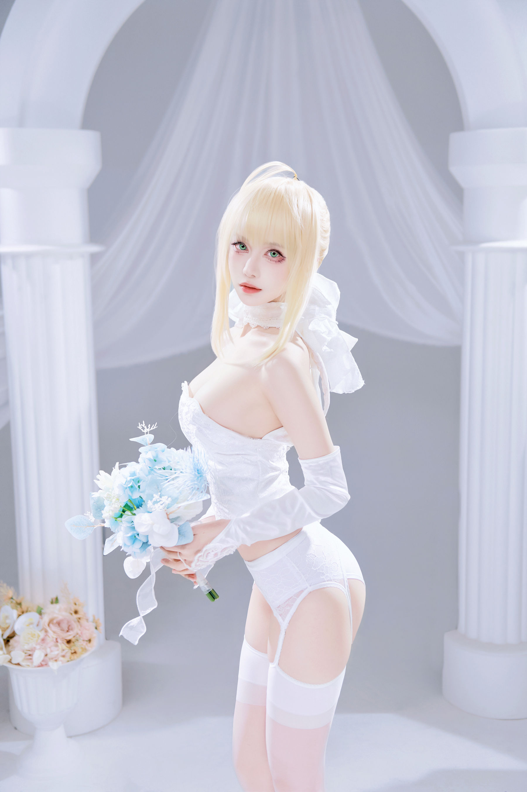 Shika小鹿鹿 - FGO Saber花嫁/(22P)