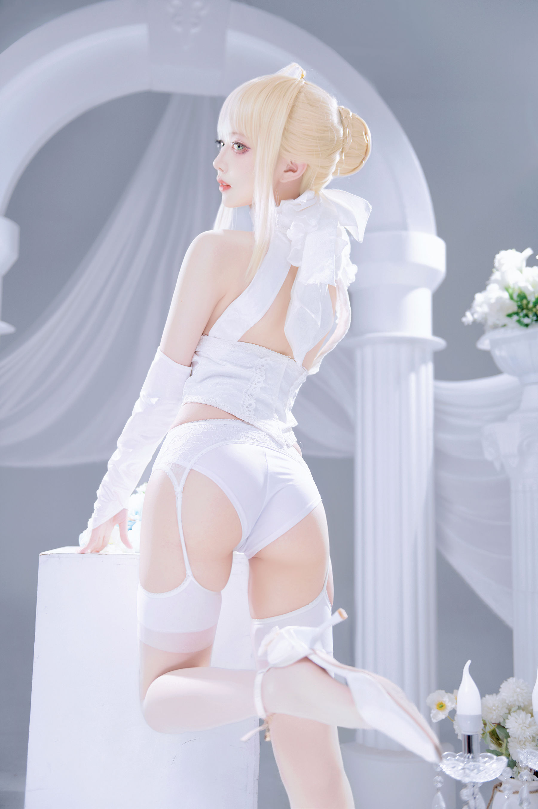 Shika小鹿鹿 - FGO Saber花嫁/(22P)