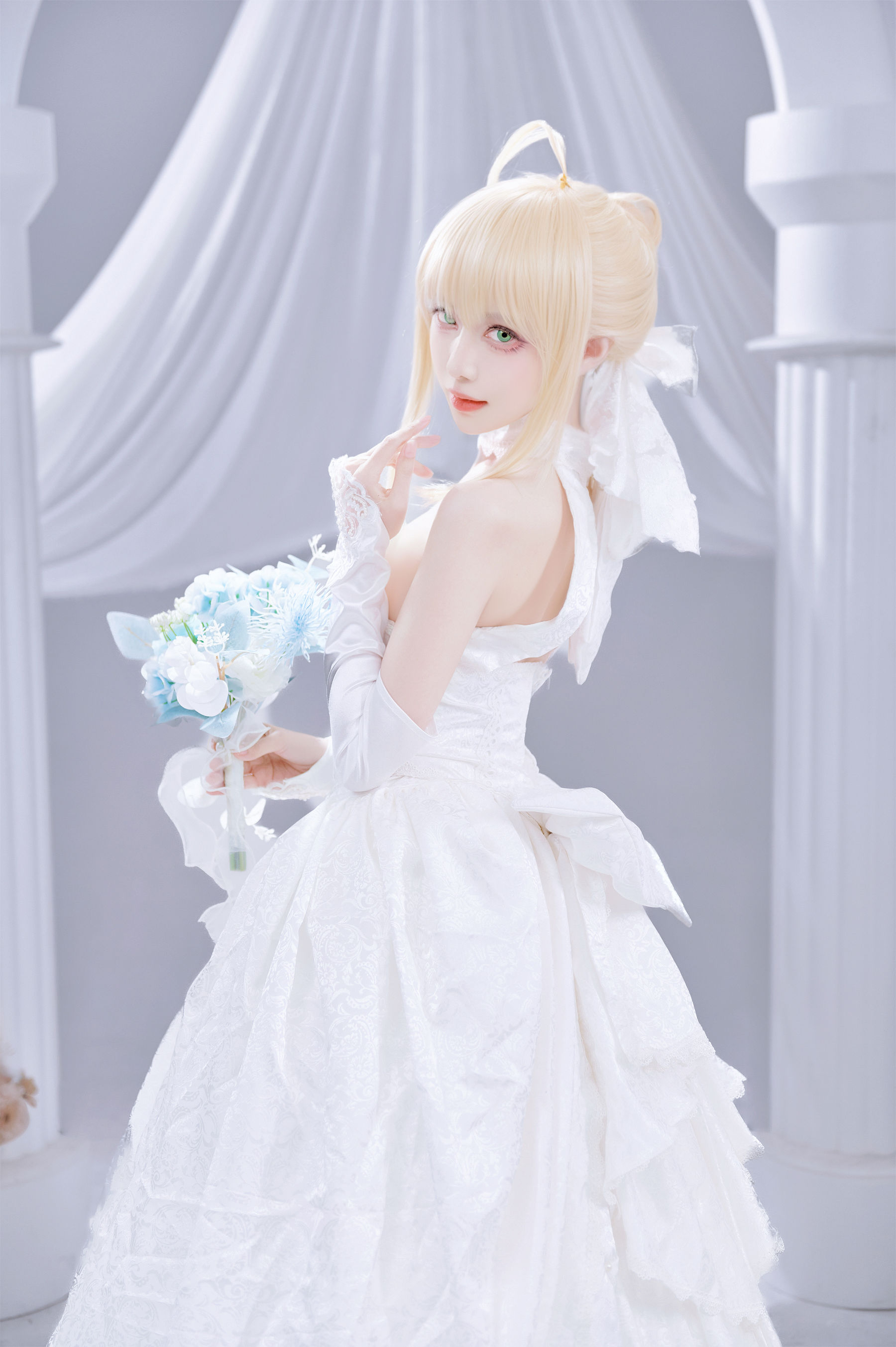 Shika小鹿鹿 - FGO Saber花嫁/(22P)